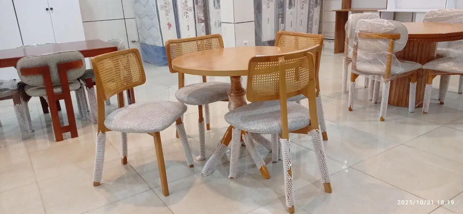 میز نهارخوری هانا چوب خرید بدونه واسطه کد۲۲۲|میز و صندلی غذاخوری|زنجان, |دیوار