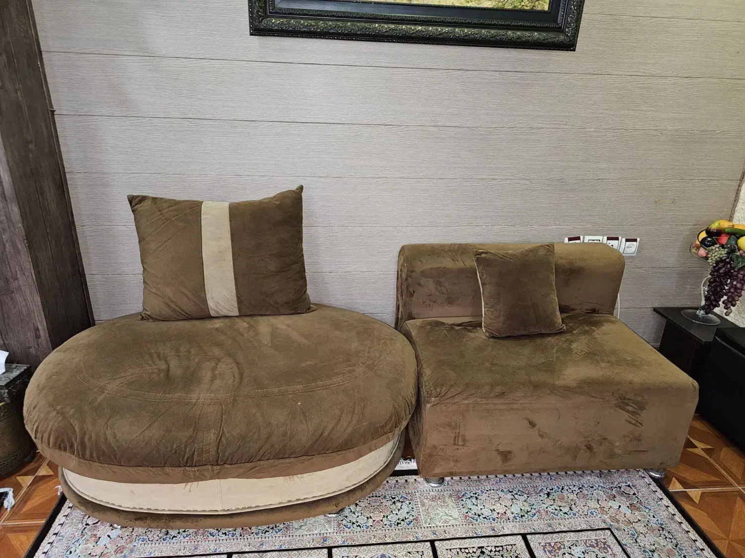 مبلمان راحتی ۱۲ نفره|مبلمان خانگی و میز عسلی|رشت, شالکو|دیوار