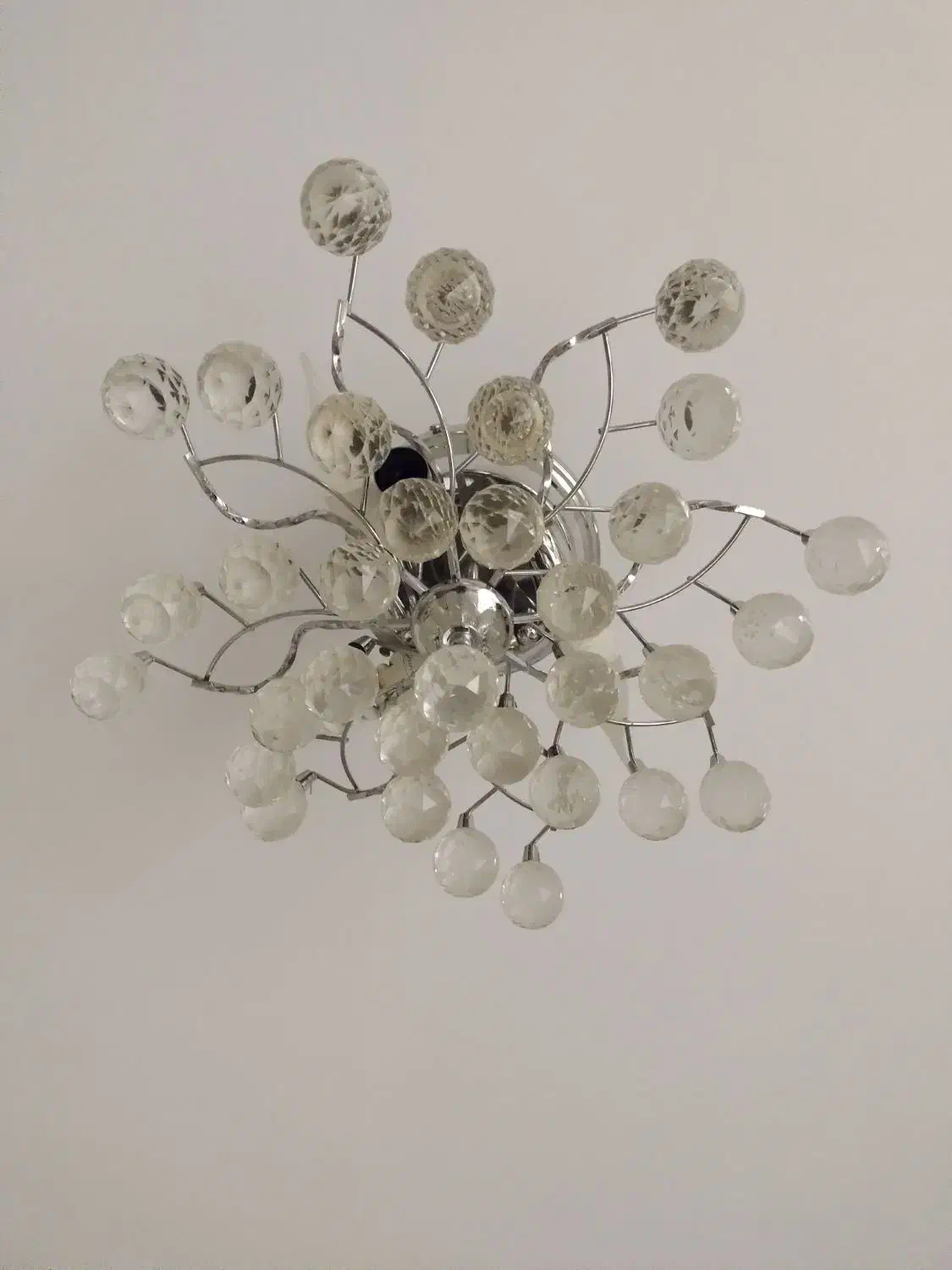 لوستر کریستالی دو عدد|لوستر و چراغ آویز|تهران, زرکش|دیوار