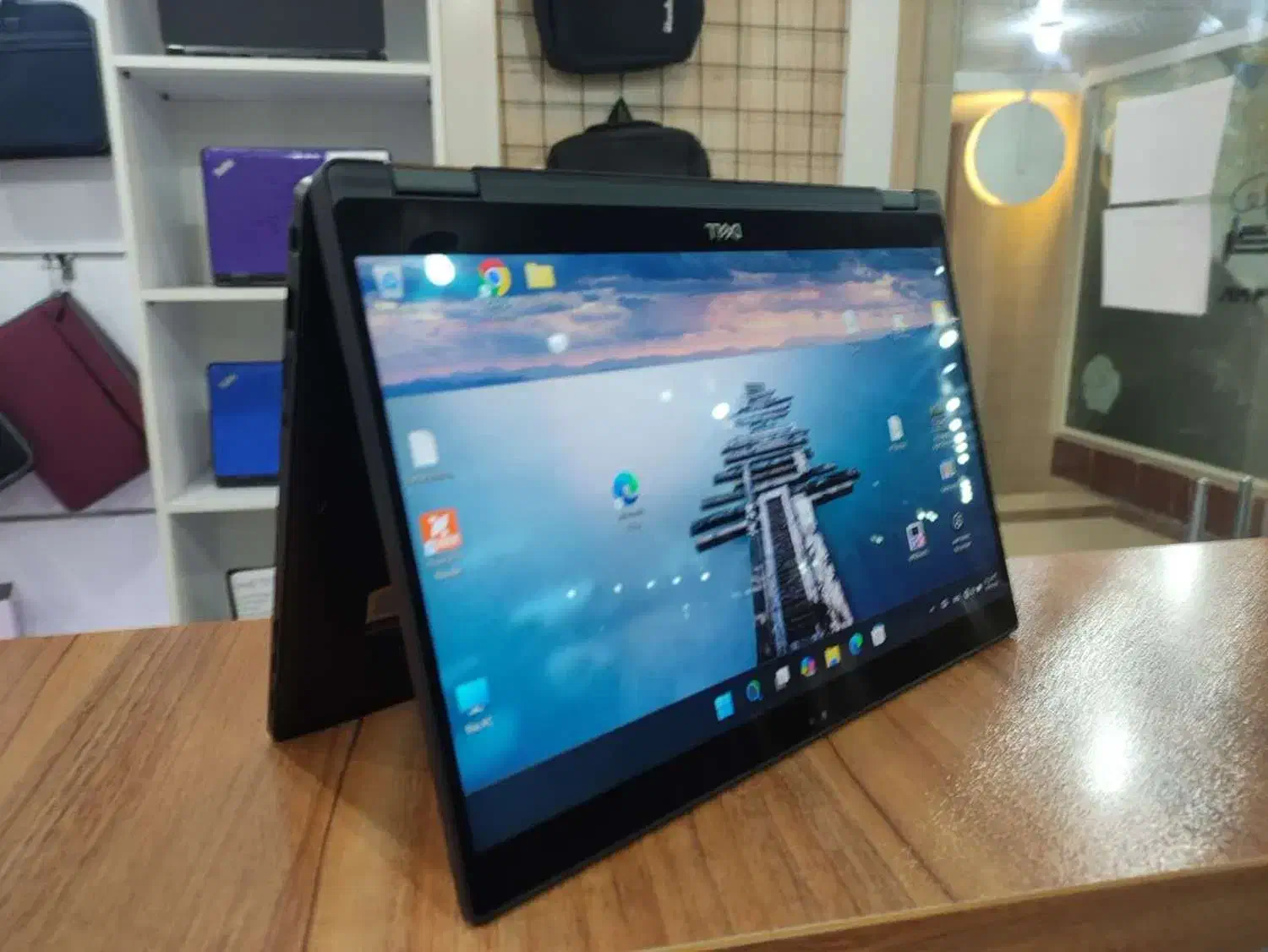 لپ تاپ دل ۷۳۹۰ مدل 360 درجه با 6 ماه گارانتی|رایانه همراه|قم, پردیسان|دیوار