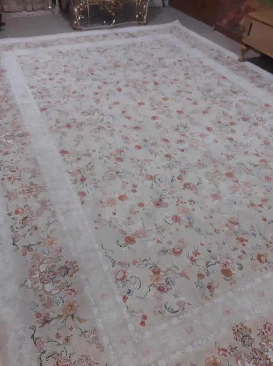 دوتخته فرش۹متری۱۲۰۰شانه با کناره بهشتی تبریز|فرش|تهران, بلوار کشاورز|دیوار