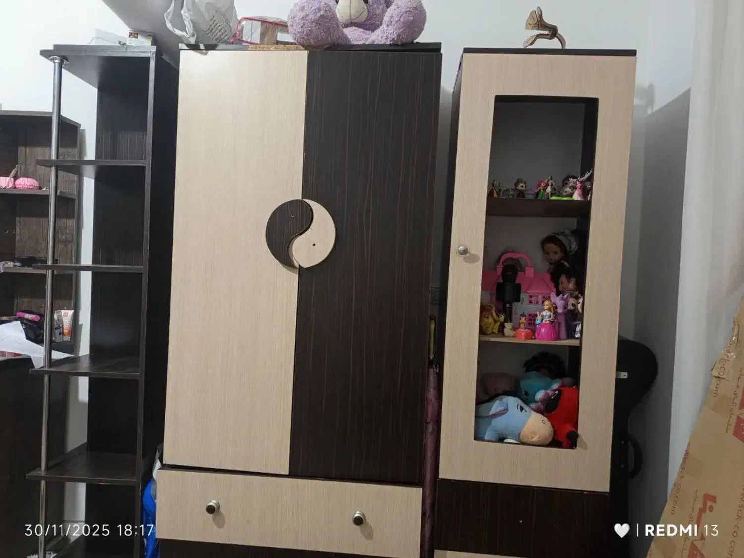 سرویس خواب نوجوان تخت ۹۰.|تخت و سرویس خواب|همدان, |دیوار