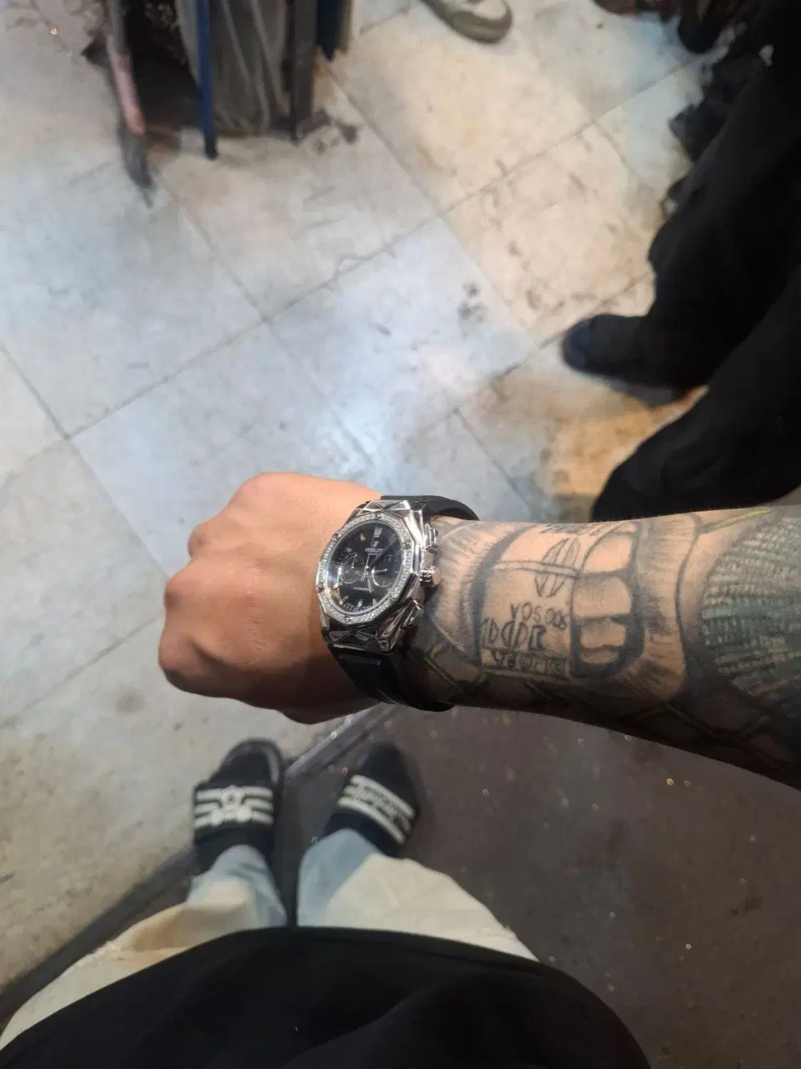 ساعت نقره ای hublot|ساعت|تهران, بازار|دیوار