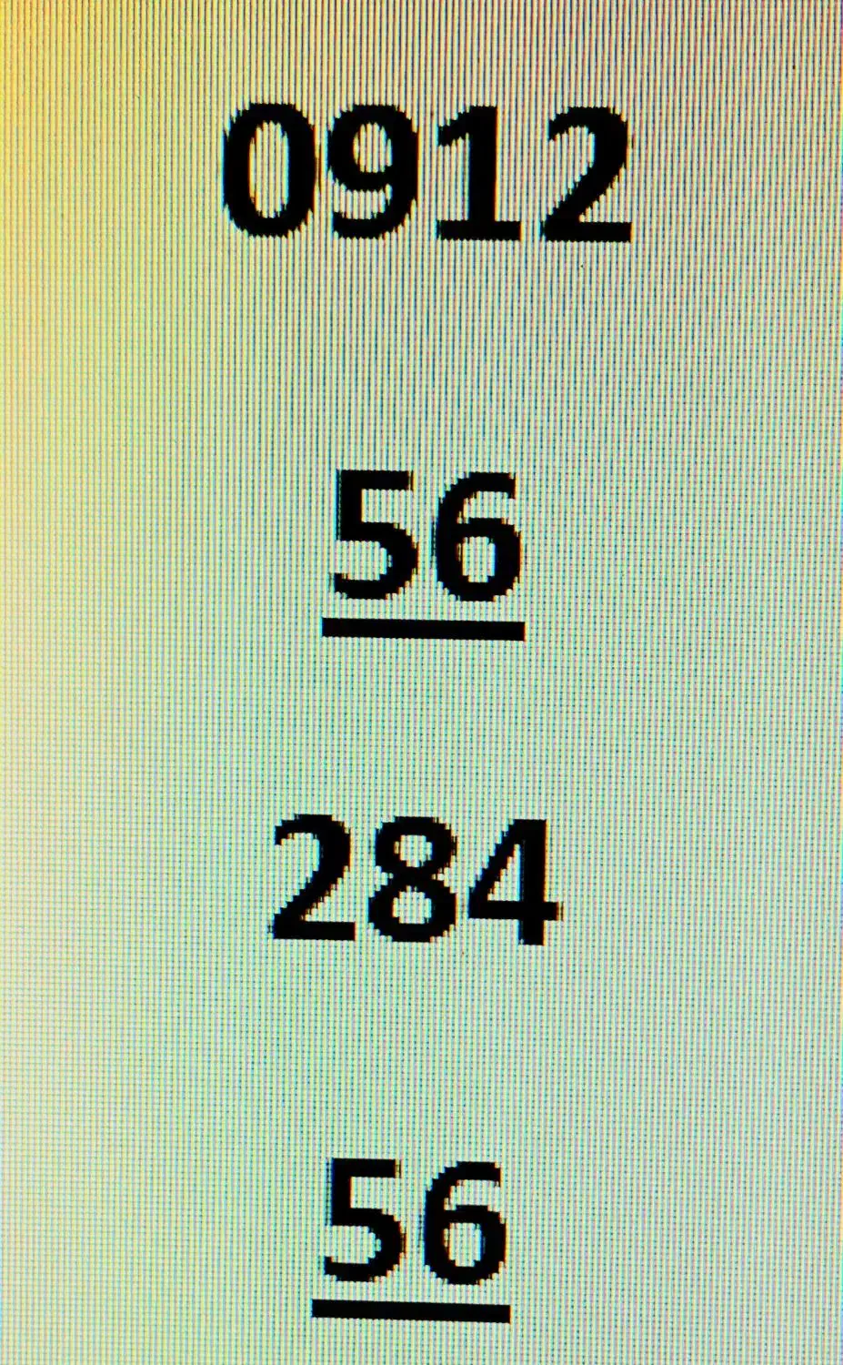 شماره مخصوص بیلبورد۵۶ ۲۸۴ ۵۶ ۰۹۱۲|سیمکارت|کرج, مهرویلا شمالی|دیوار
