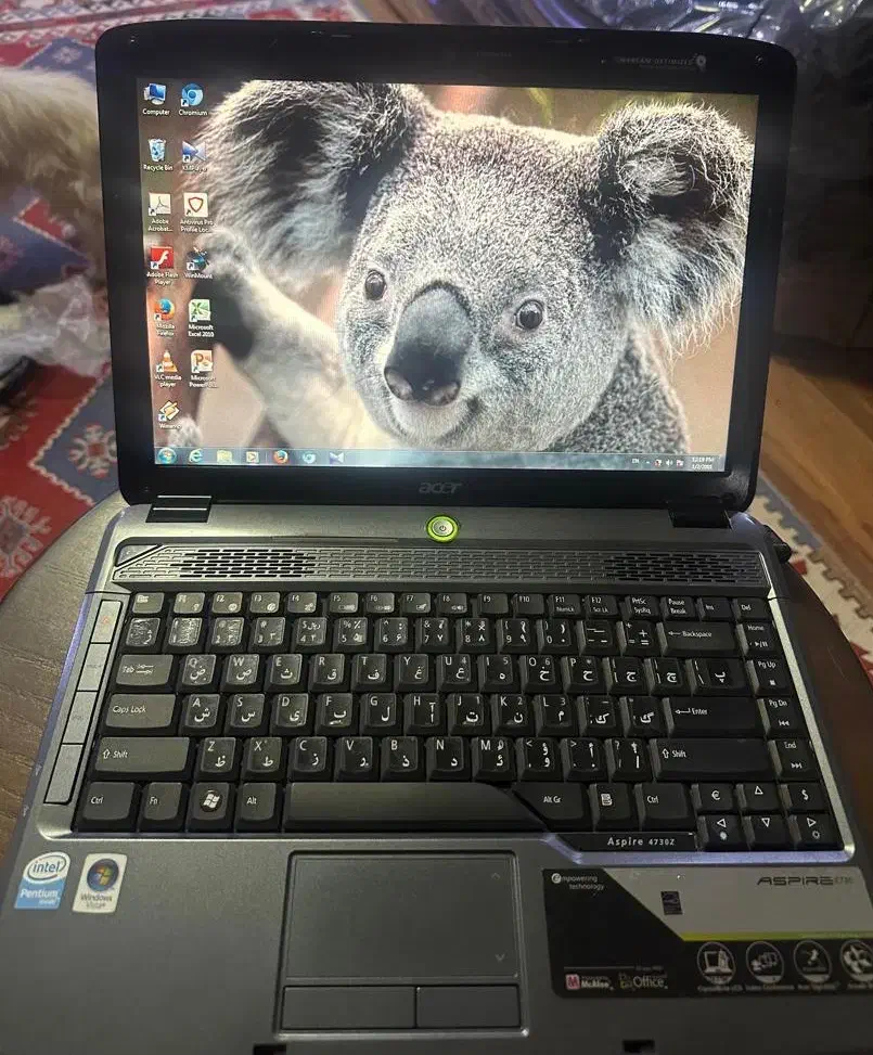 لپ تاپ acer aspire 4730Z|رایانه همراه|شیراز, ارم|دیوار