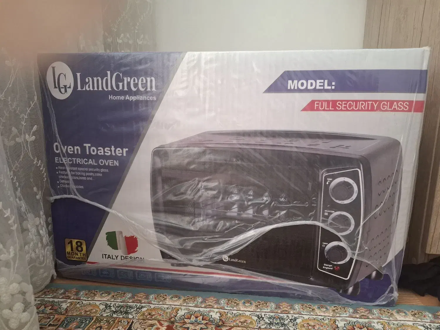 توستر فر دار لندگرین دستگاه تست و پخت|اجاق گاز و لوازم برقی پخت‌وپز|شاهین دژ, |دیوار