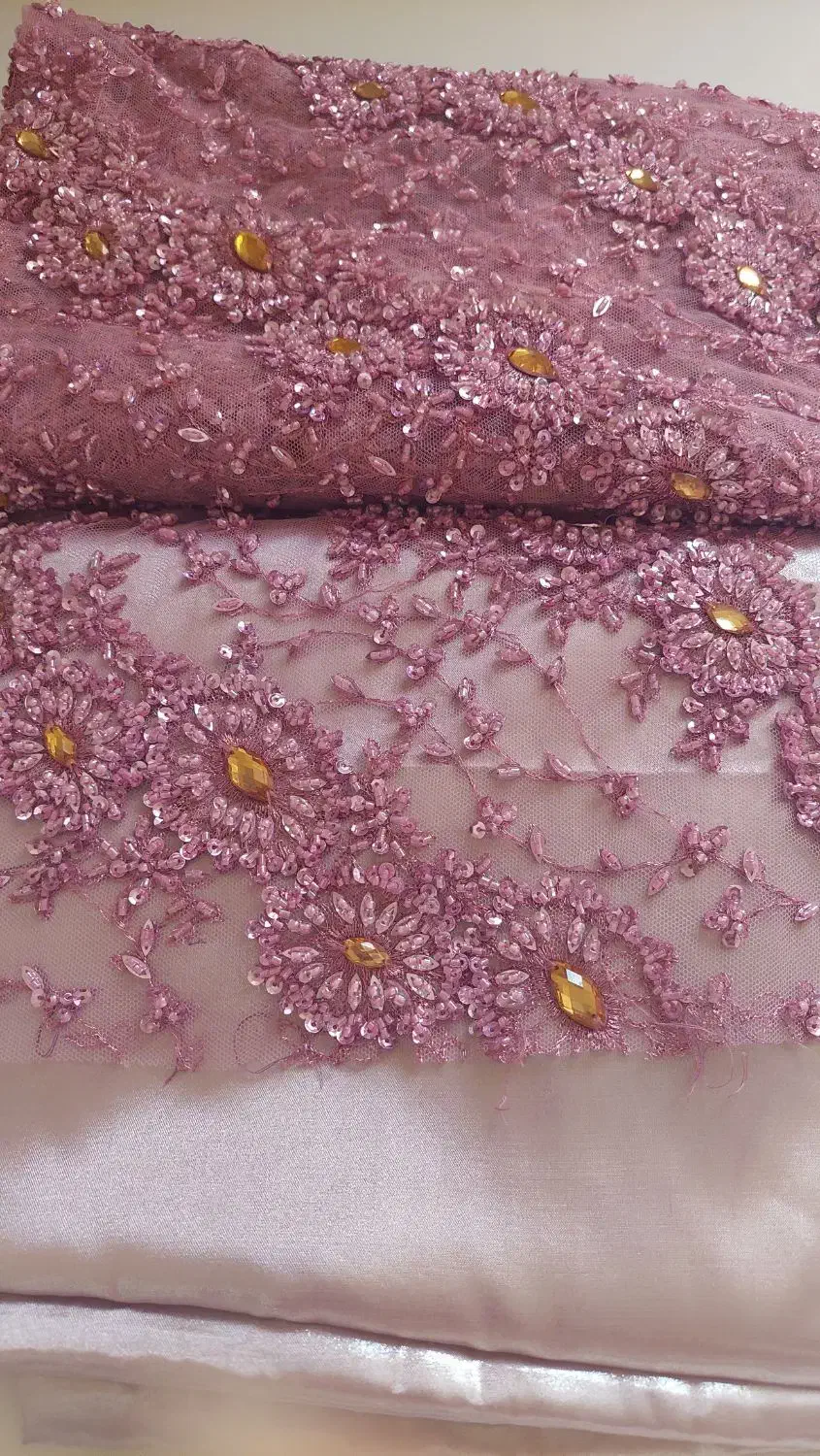 پارچه مجلسی سنگ دوزی شده|لباس|اصفهان, جلالیه|دیوار