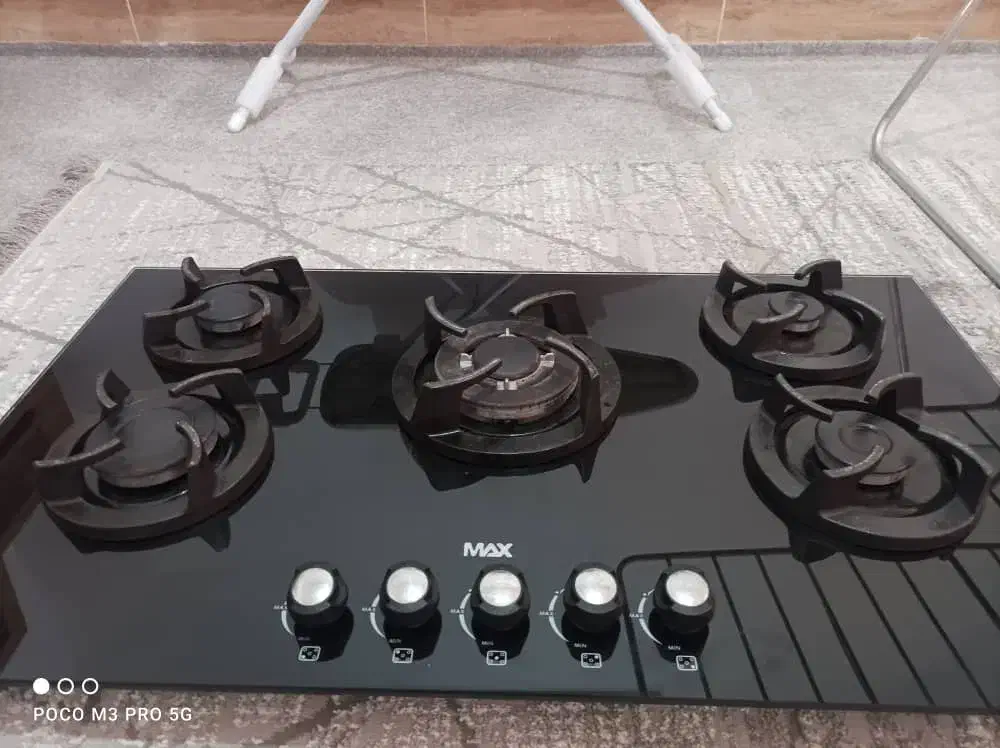 گاز شیشه ای صفحه ای|اجاق گاز و لوازم برقی پختوپز|علیآباد کتول, |دیوار