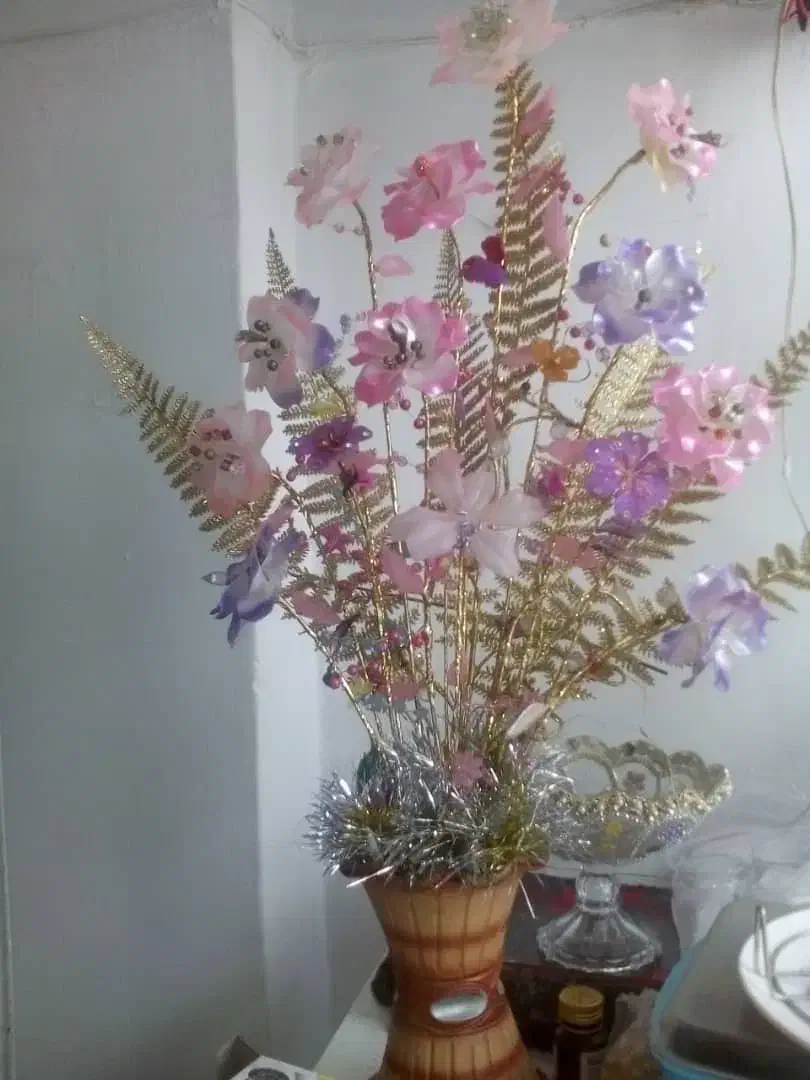 گلهای کربیستالی|گل مصنوعی|سنندج, |دیوار