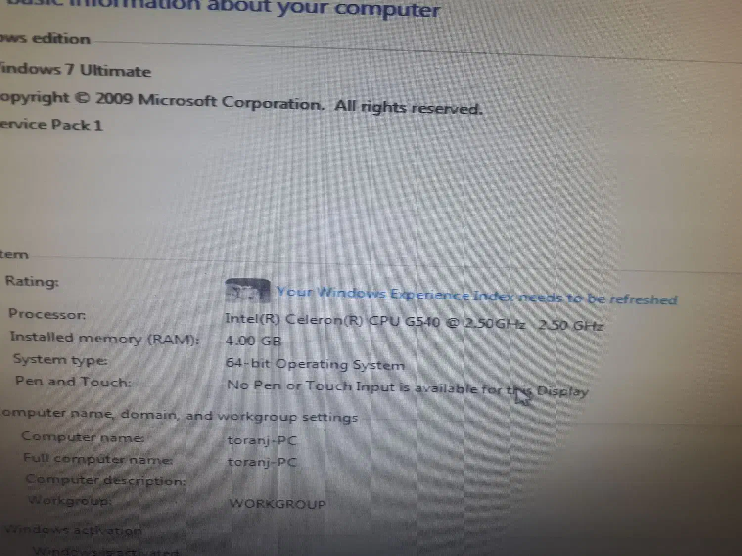 سیستم کامپیوتر دست دوم|رایانه رومیزی|خمینی‌شهر, |دیوار