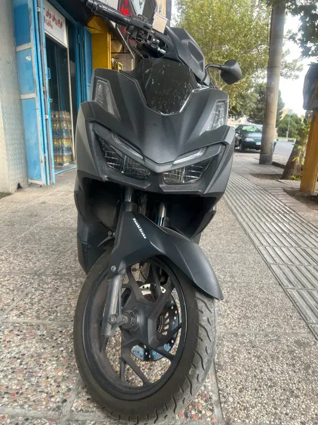 موتور کلیک کبیر طرح هوندا ۱۷۰ نیو فیس مشکی مات|موتورسیکلت|شیراز, آبیاری|دیوار