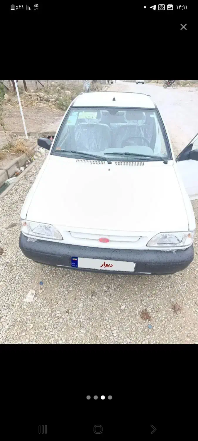 پرایدوانت خشک بالاینر|خودرو سواری و وانت|خنجین, |دیوار