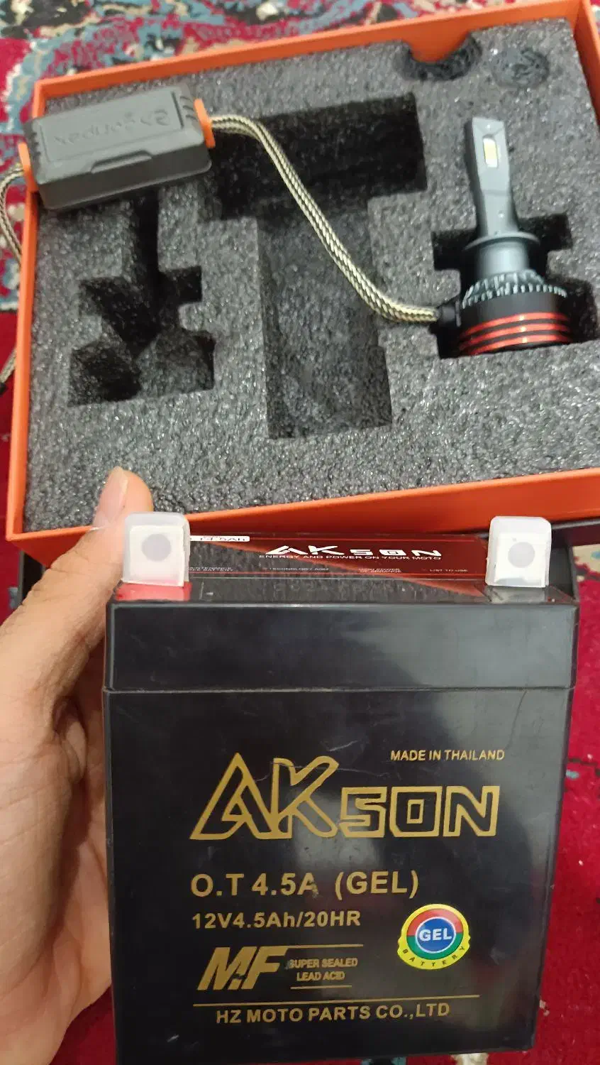 هدلایت m8 pro و باتری|قطعات یدکی و لوازم جانبی|آبپخش, |دیوار