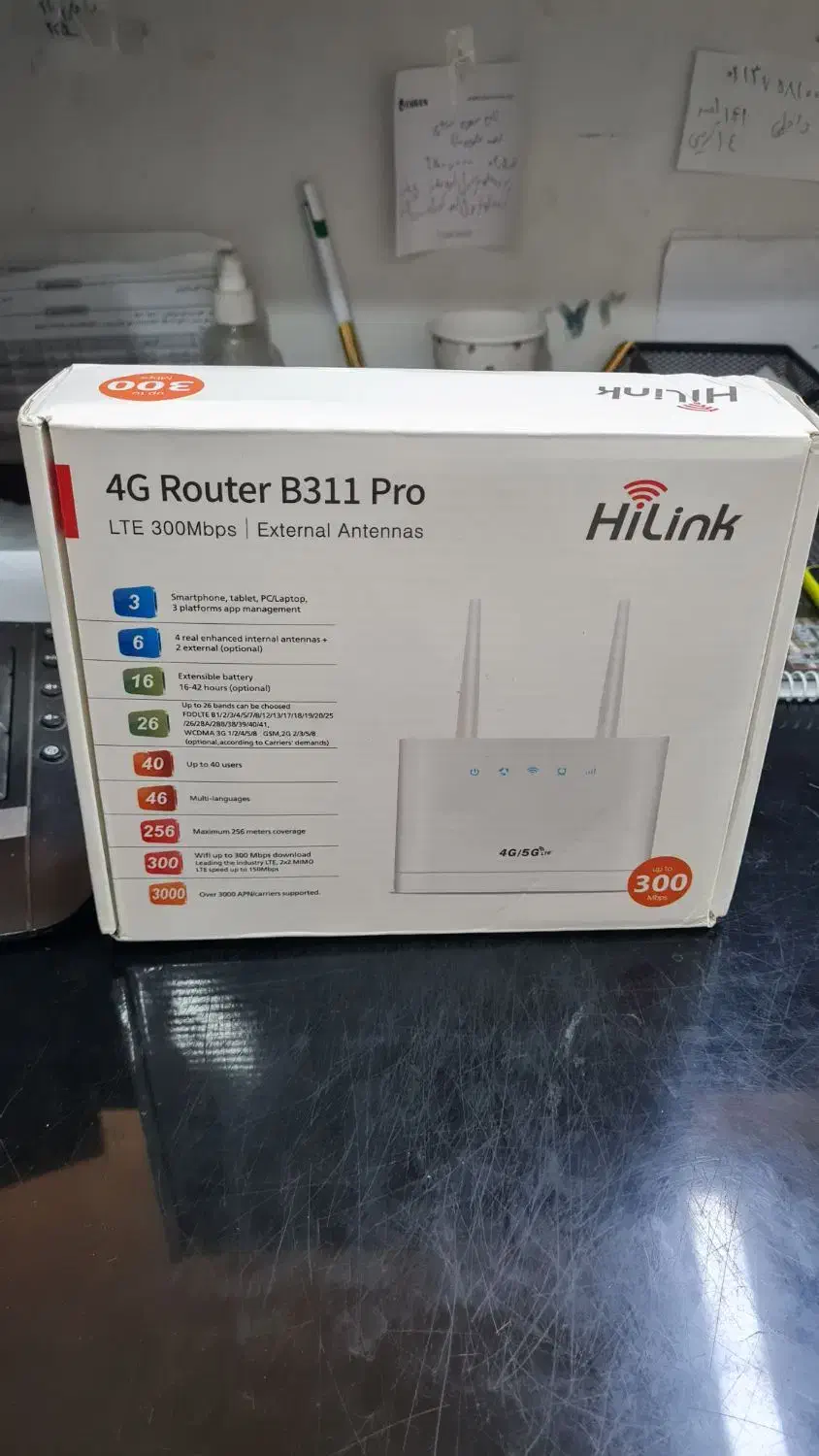 مودم hilink b311 pro 4g/5g ساپورت انلاک شده|مودم و تجهیزات شبکه|اهواز, ۳۰ متری|دیوار