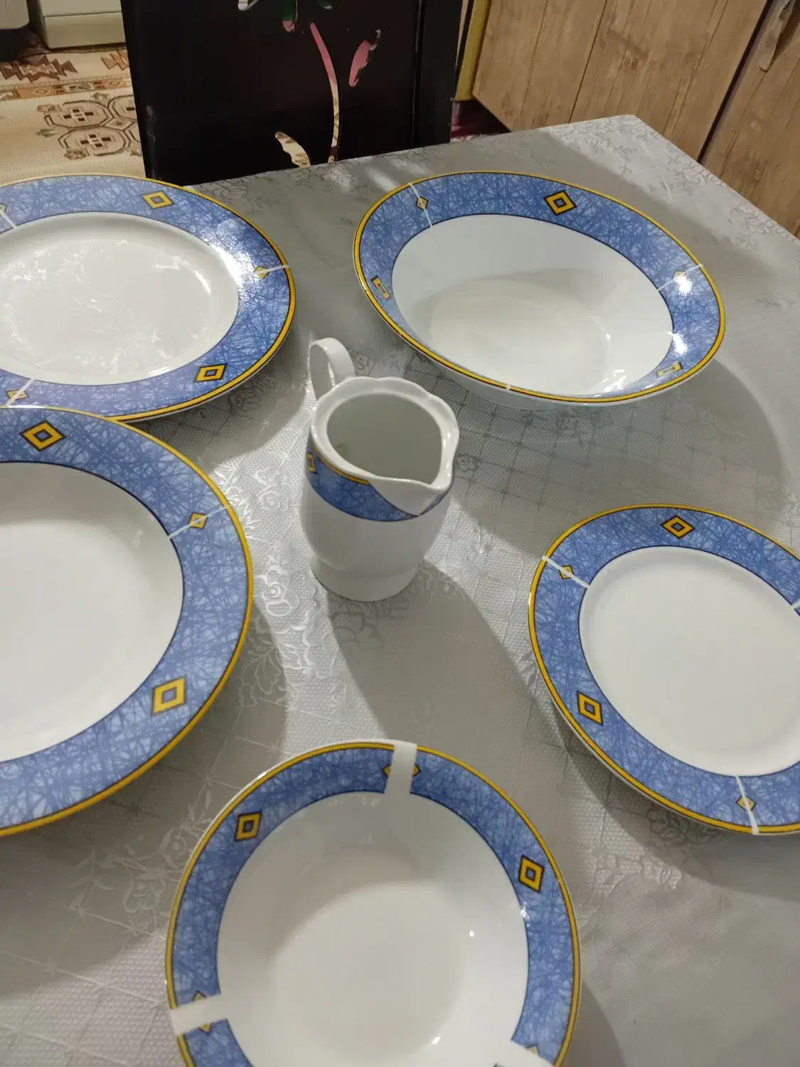 چینی ۳۲ پارچه|ظروف سرو و پذیرایی|دورود, |دیوار