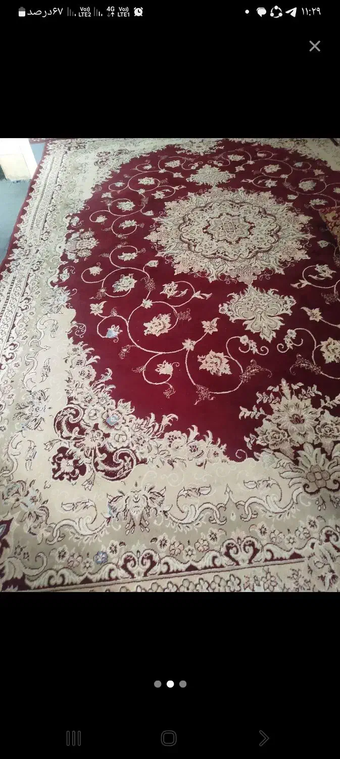 ۲تخته فرش ۱۲متری|فرش|قم, زاد|دیوار