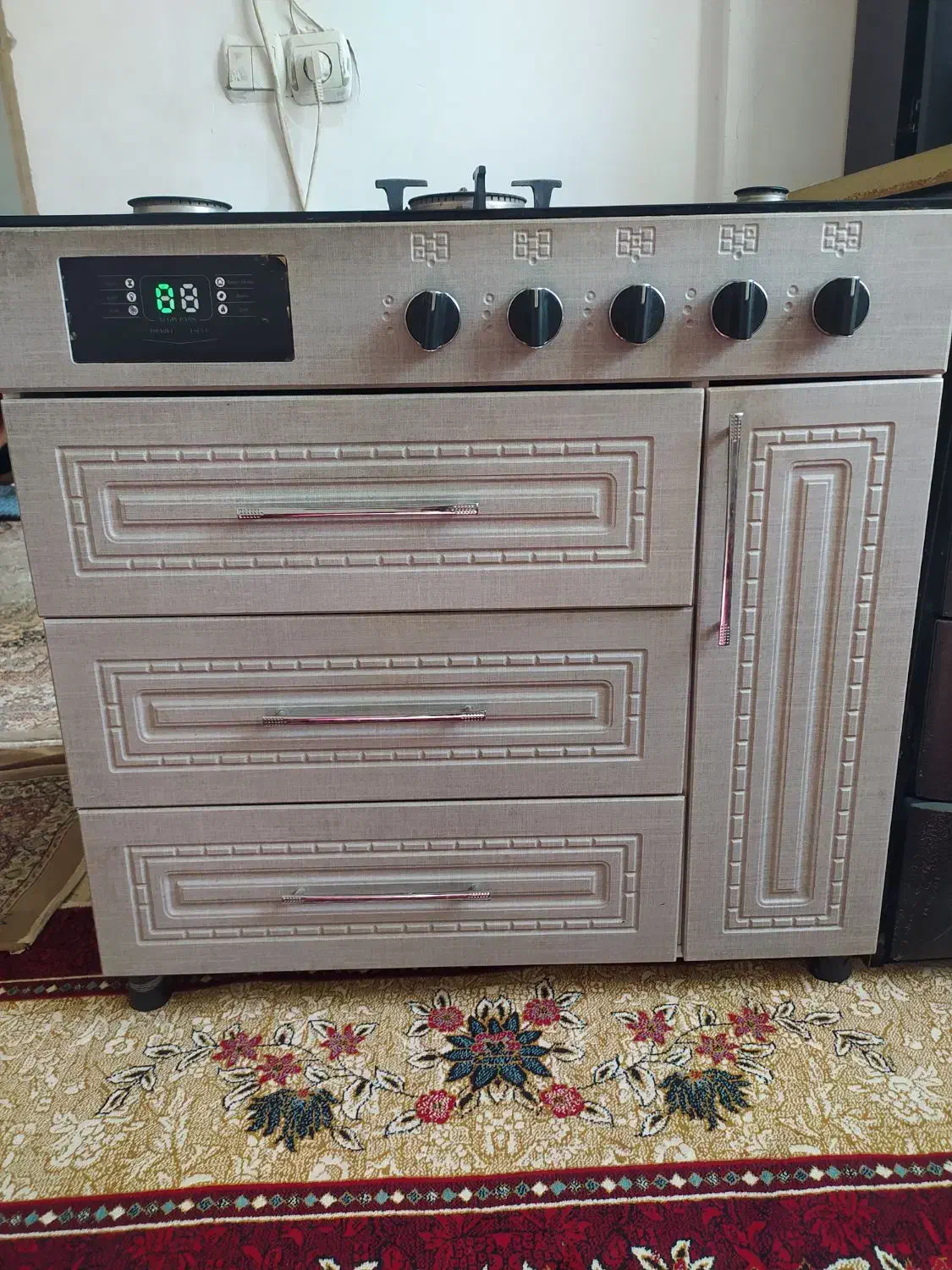 اجاق گاز طرح فر mdf|اجاق گاز و لوازم برقی پخت‌وپز|ماهدشت, |دیوار