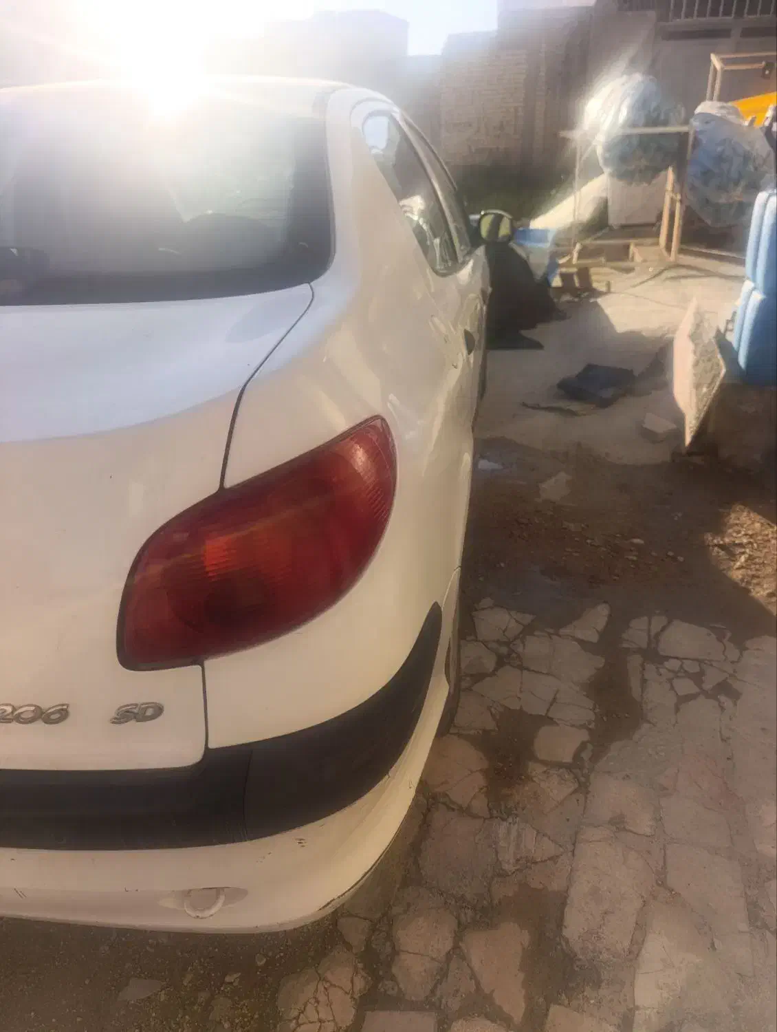 206 sd v8|خودرو سواری و وانت|شیراز, کفترک|دیوار