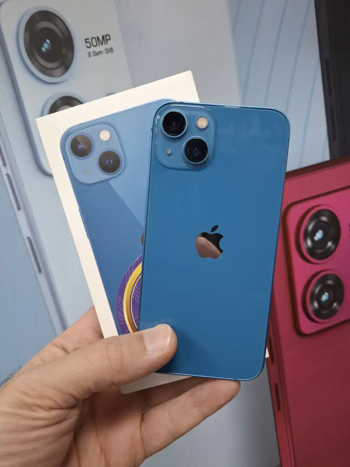 گوشی آیفون 13 درحدآک باز نشده با ضمانت|موبایل|کرمانشاه, |دیوار