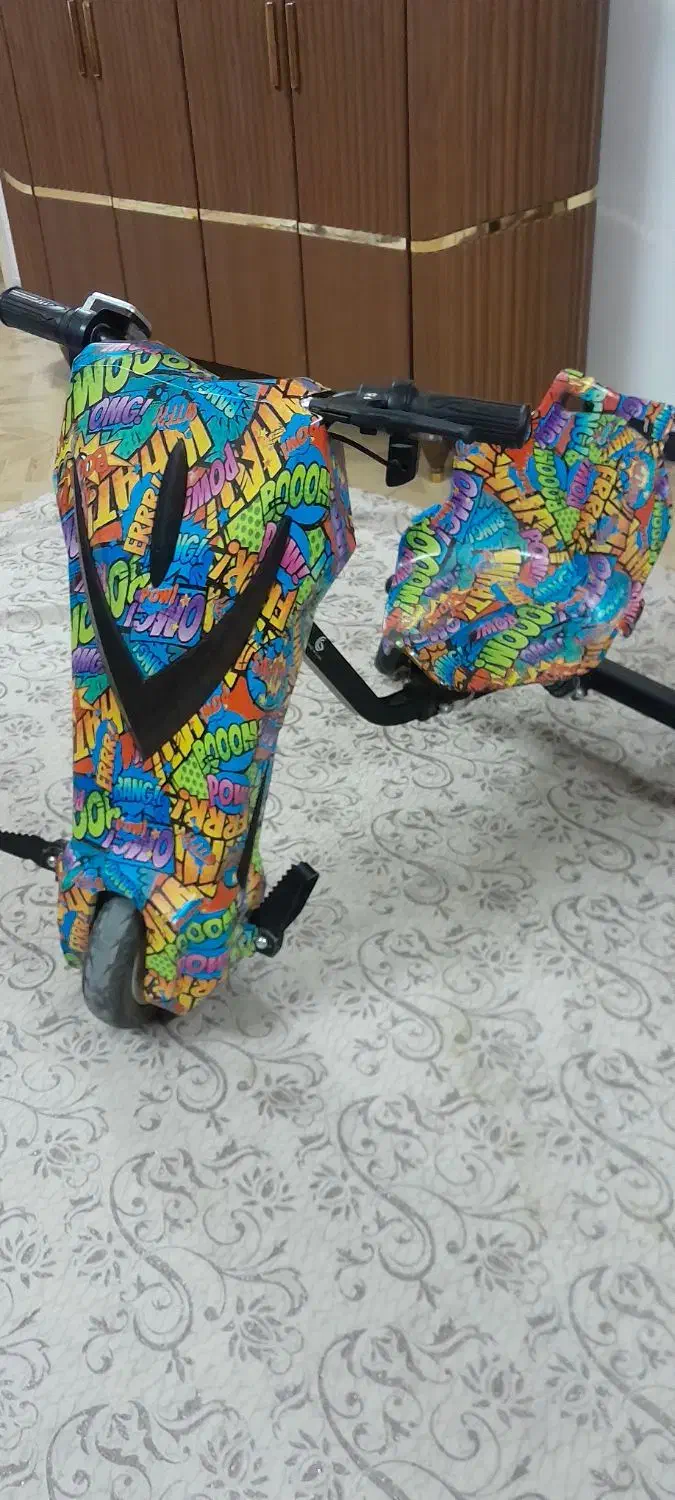 دریفت (اسکوتر ) شارژی  .برقی|دوچرخه، اسکیت، اسکوتر|زاهدان, |دیوار