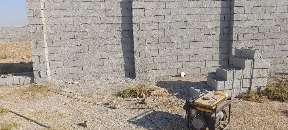 سلام اجرای بلوک چینی با مصالح وچک صیادی|خدمات پیشه و مهارت|دزفول, |دیوار