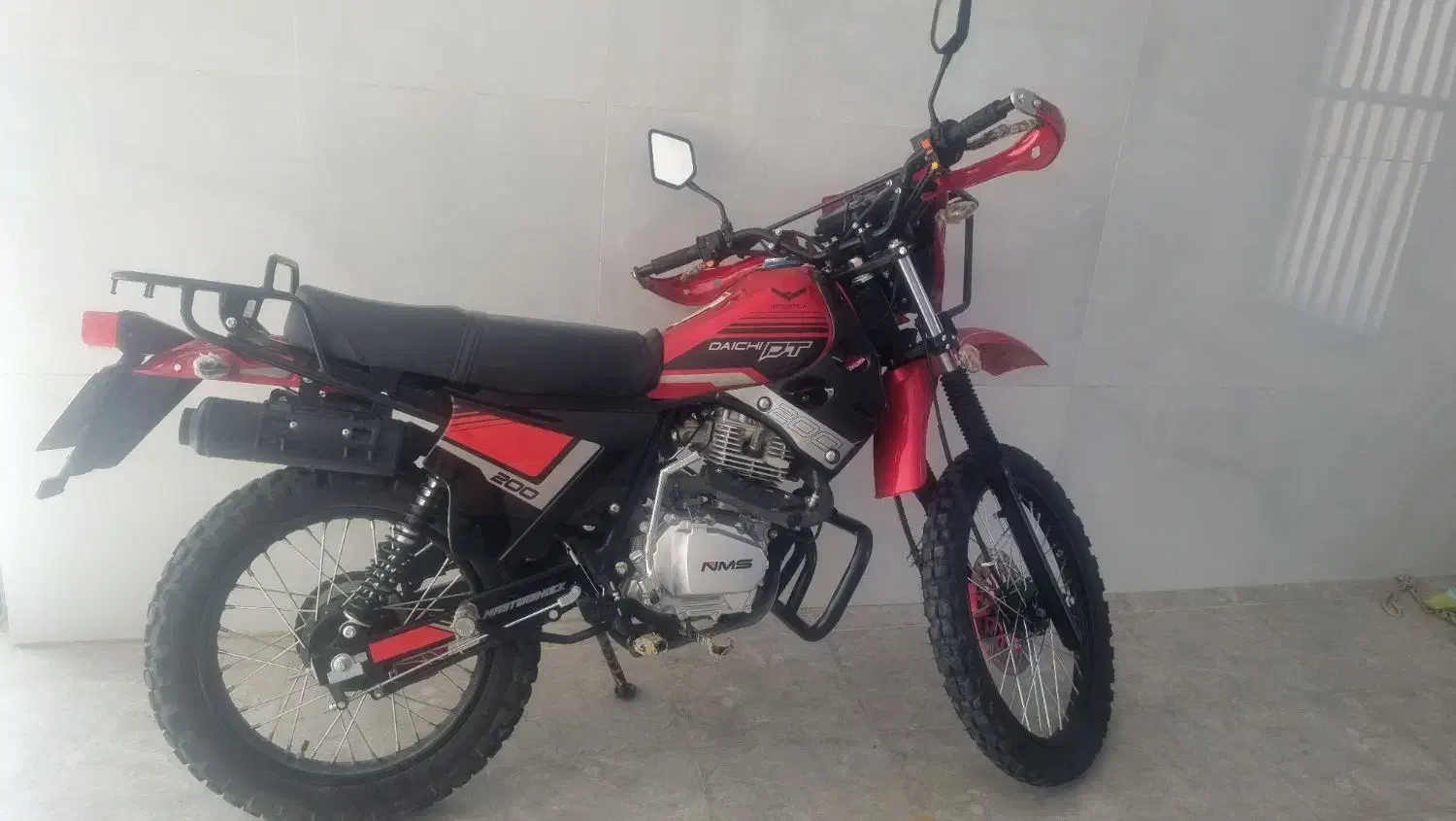 موتور DT200cc|موتورسیکلت|قروه, |دیوار