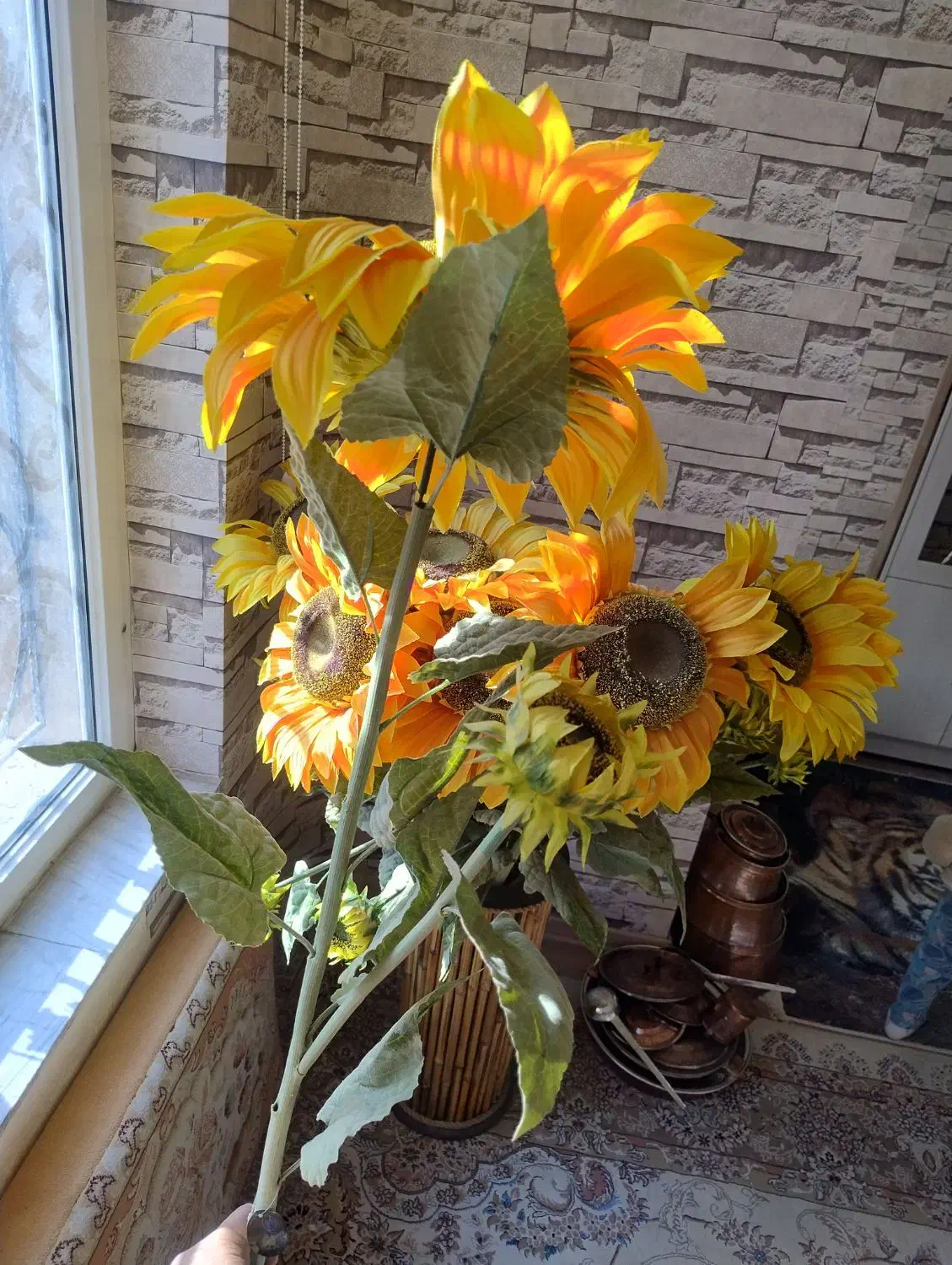 گل آفتابگردون|گل مصنوعی|کرمانشاه, |دیوار