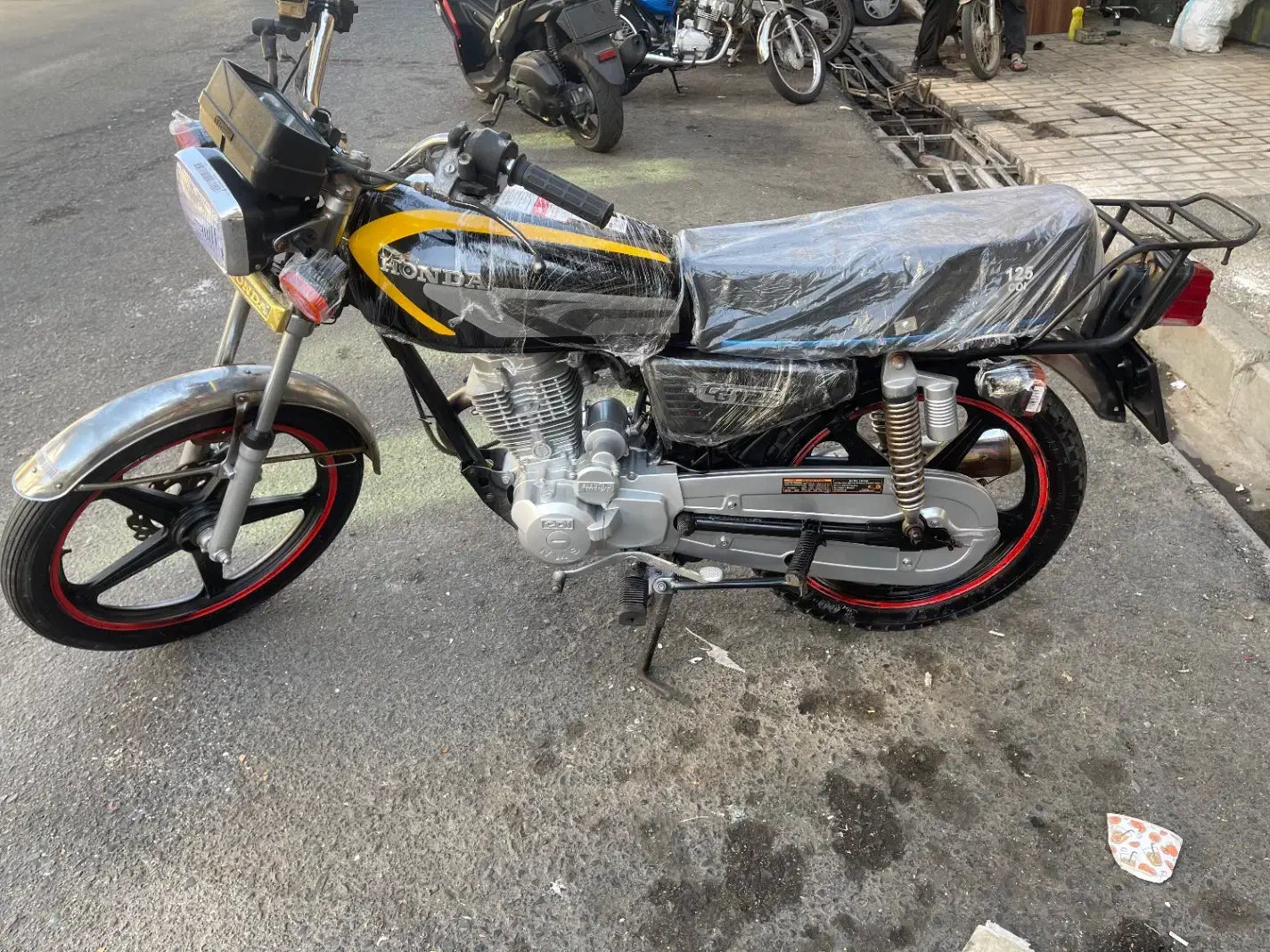 نمایندگی فروش موتور مزایده ( پلاک ملی ، برگه ستاد|موتورسیکلت|تهران, خاک سفید|دیوار