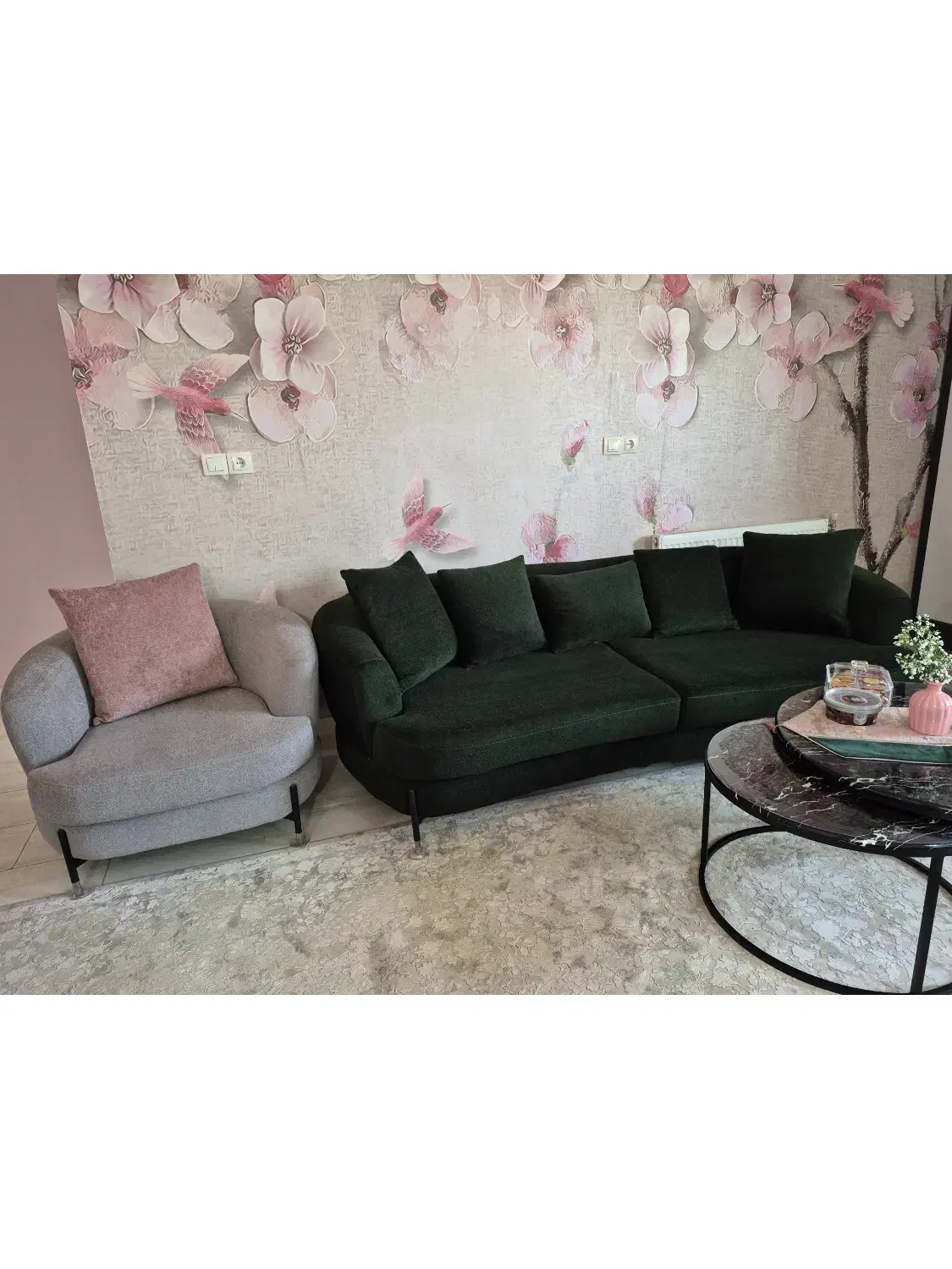 مبل ۸نفره در حد نو|مبلمان خانگی و میز عسلی|یزد, |دیوار