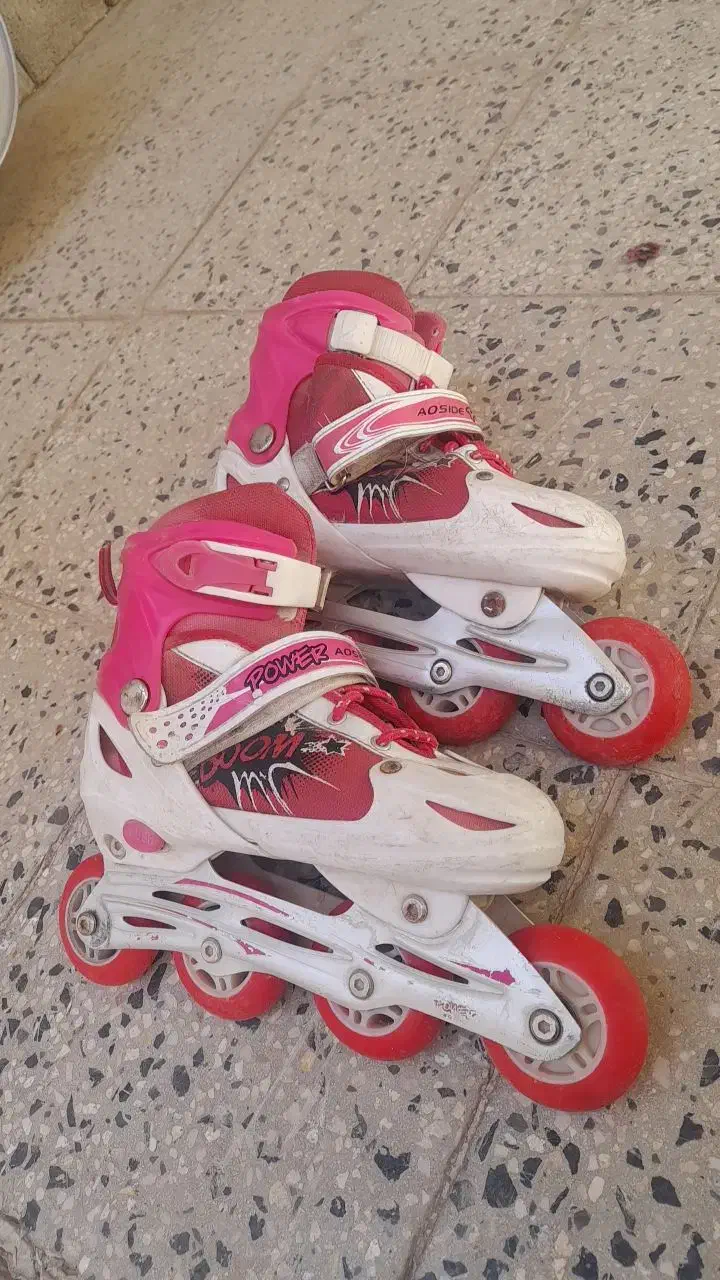 اسکیت چراغی ژله تمیز|دوچرخه، اسکیت، اسکوتر|قهدریجان, |دیوار