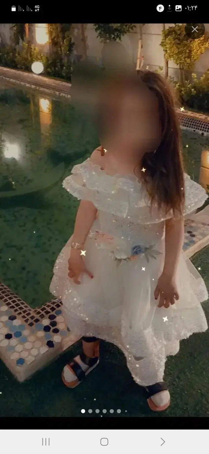 لباس عروس بچگانه|کفش و لباس بچه|نسیم‌شهر, |دیوار