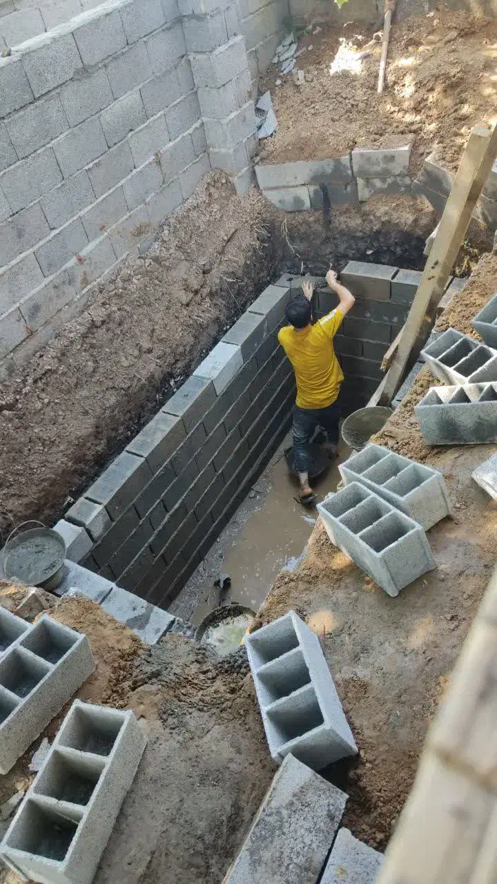 کنده کاری چاه فاضلاب|خدمات پیشه و مهارت|لاهیجان, انقلاب|دیوار