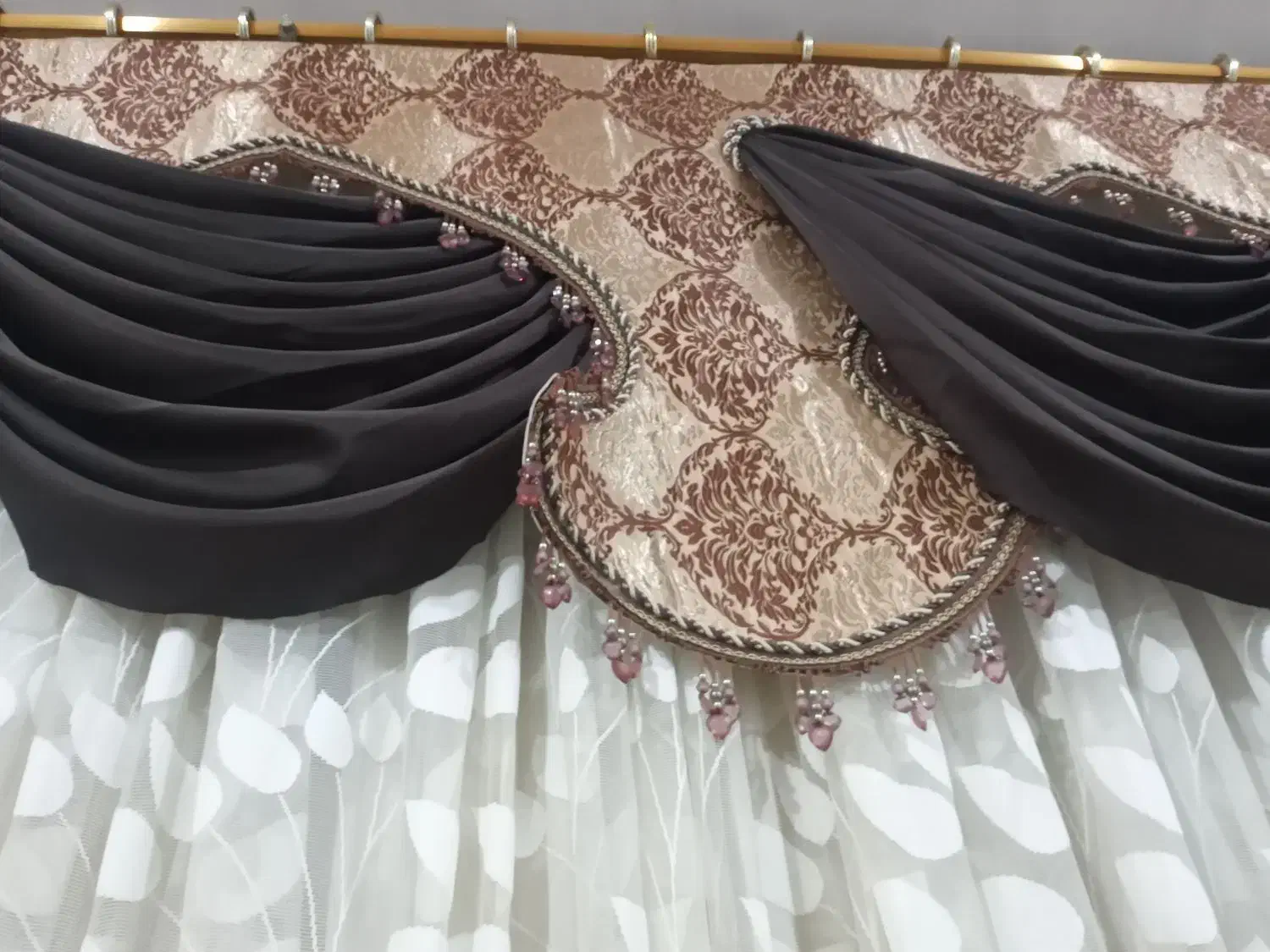 پرده در و پنجره ۴متر در ۲۸۰ گتوند|پرده، رانر، رومیزی|شوشتر, |دیوار