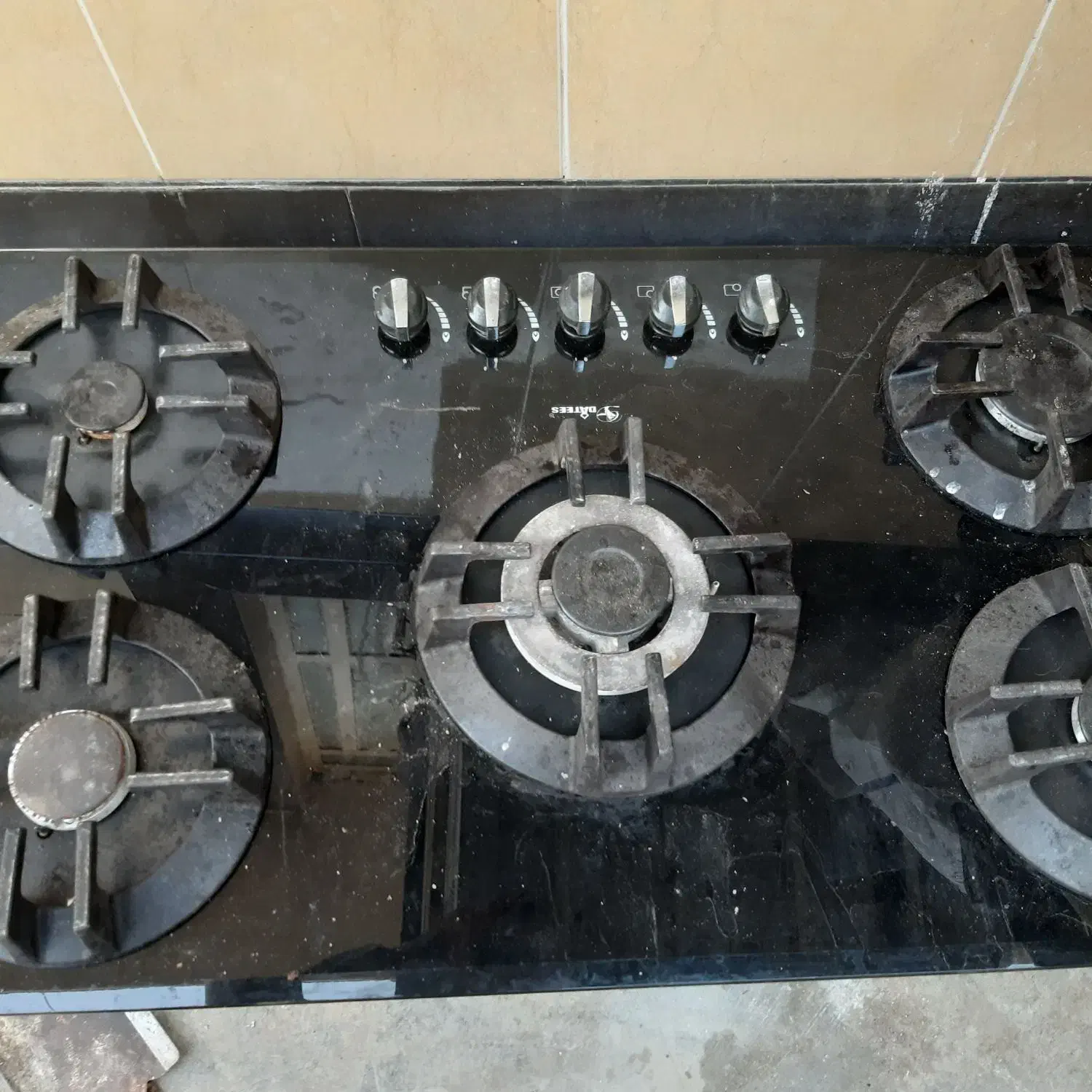 گاز صفحه ای 5شعله|اجاق گاز و لوازم برقی پخت‌وپز|امیدیه, |دیوار