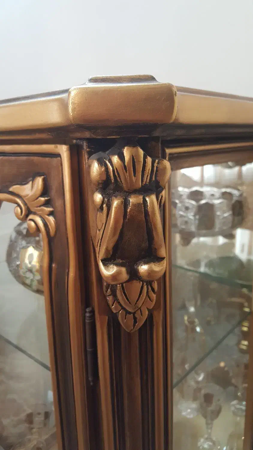 بوفه ورق طلا|بوفه، ویترین، کنسول|ری, سرتخت|دیوار