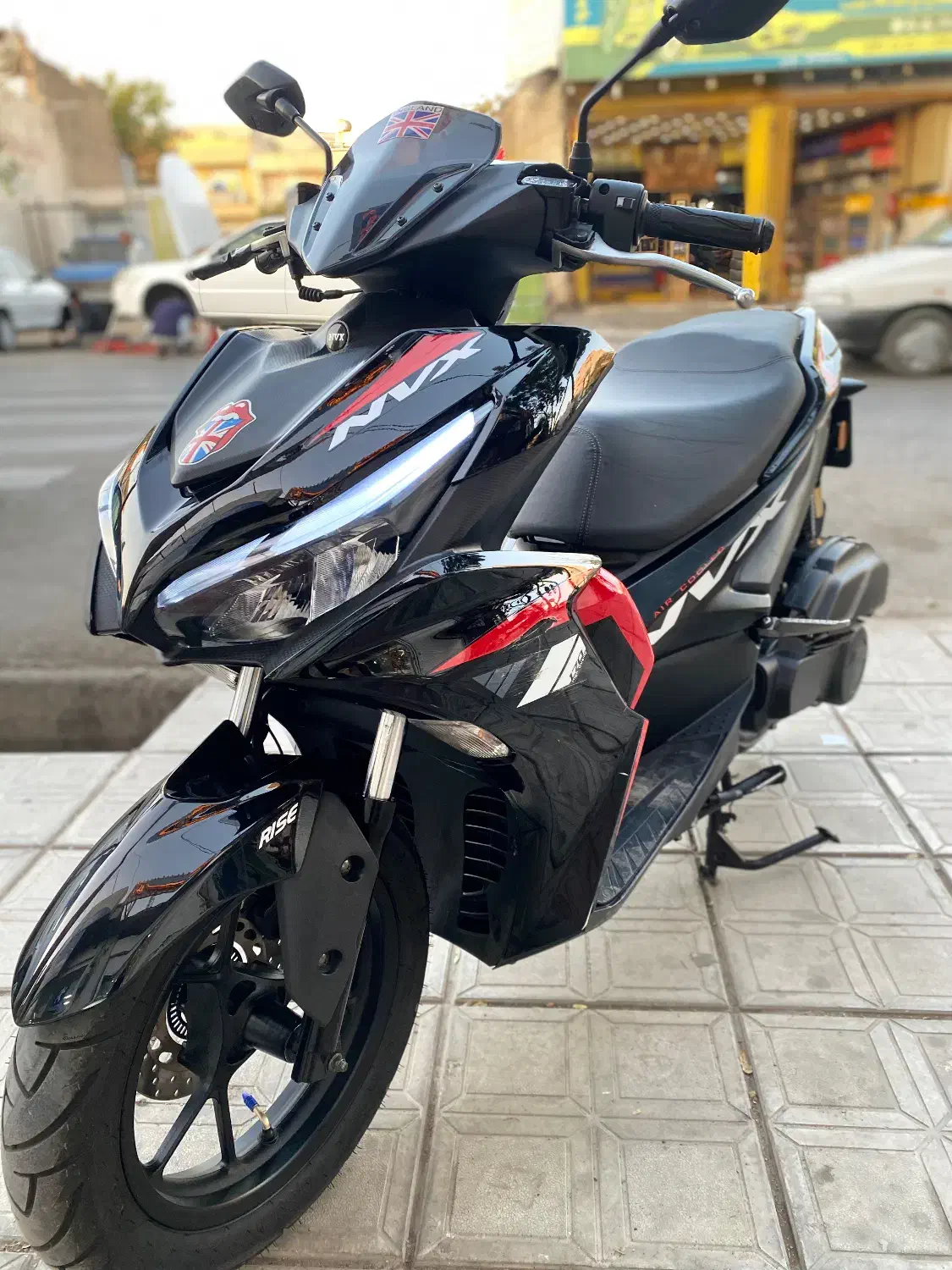 موتور ایروکس nvx 170 درحد صفر|موتورسیکلت|شیراز, پودنک|دیوار