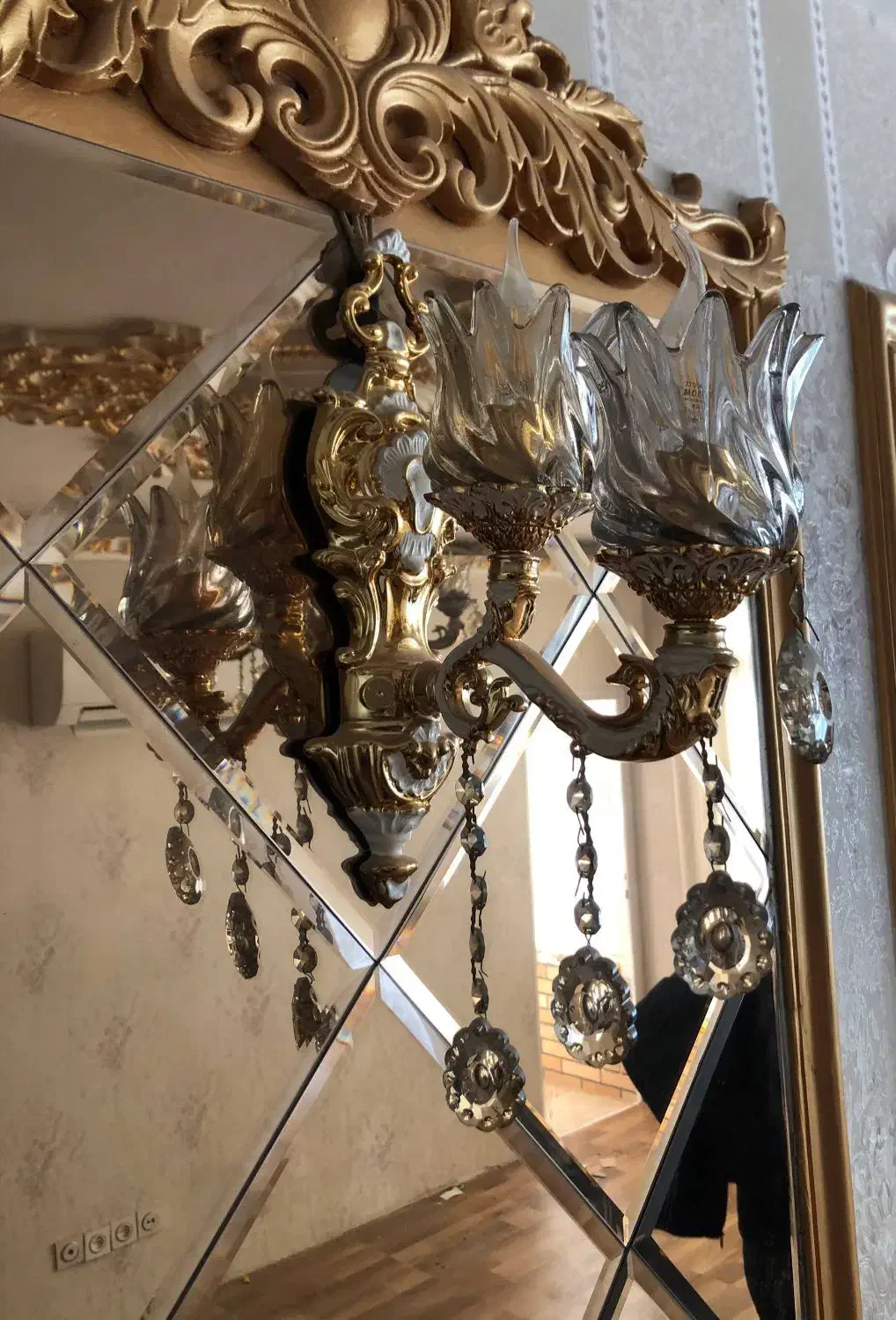 لوستر|لوستر و چراغ آویز|مشهد, هنرور|دیوار