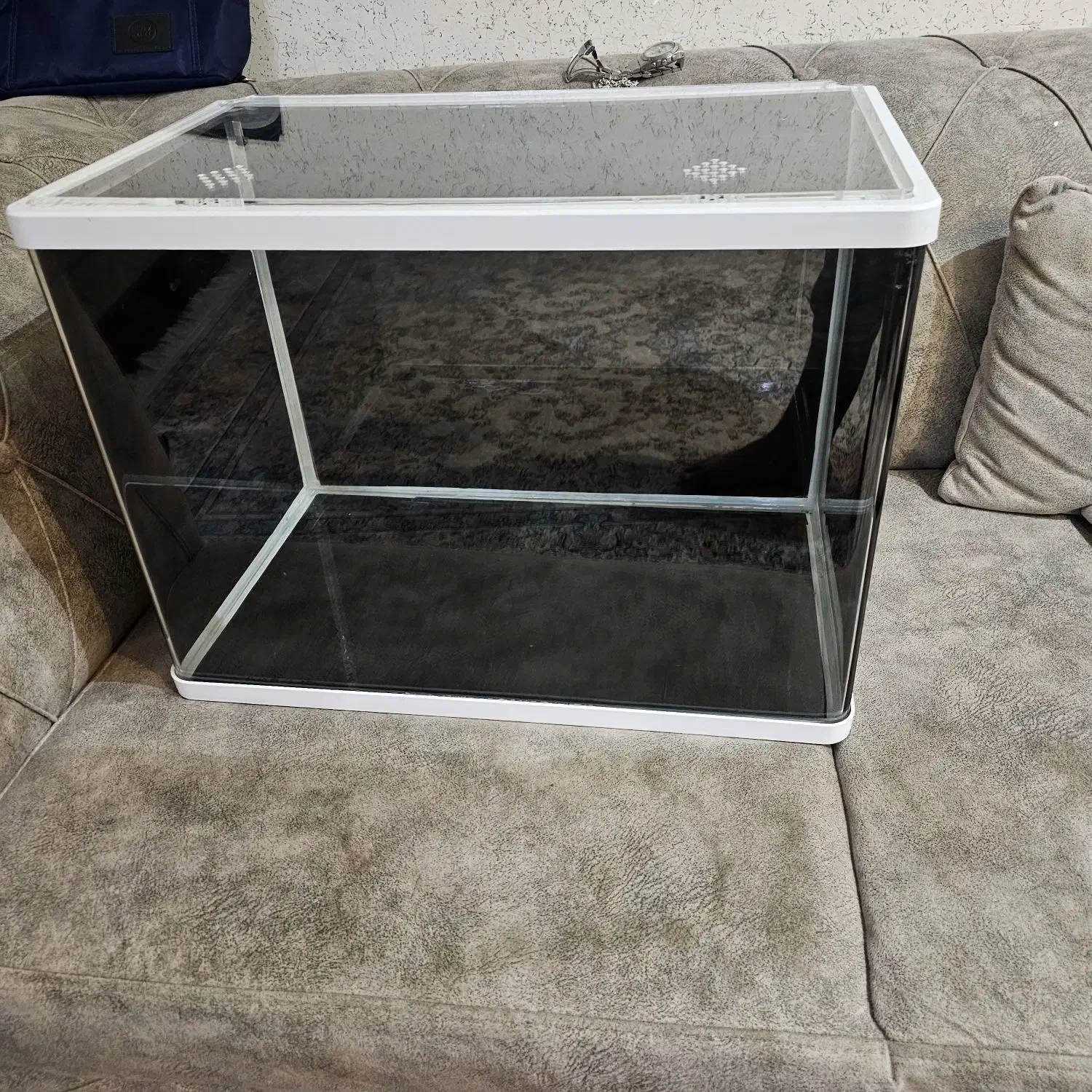 آکواریوم‌ شیشه خم ۵۰ سانتی|لوازم جانبی حیوانات|تهران, جوانمردان (اندیشه)|دیوار