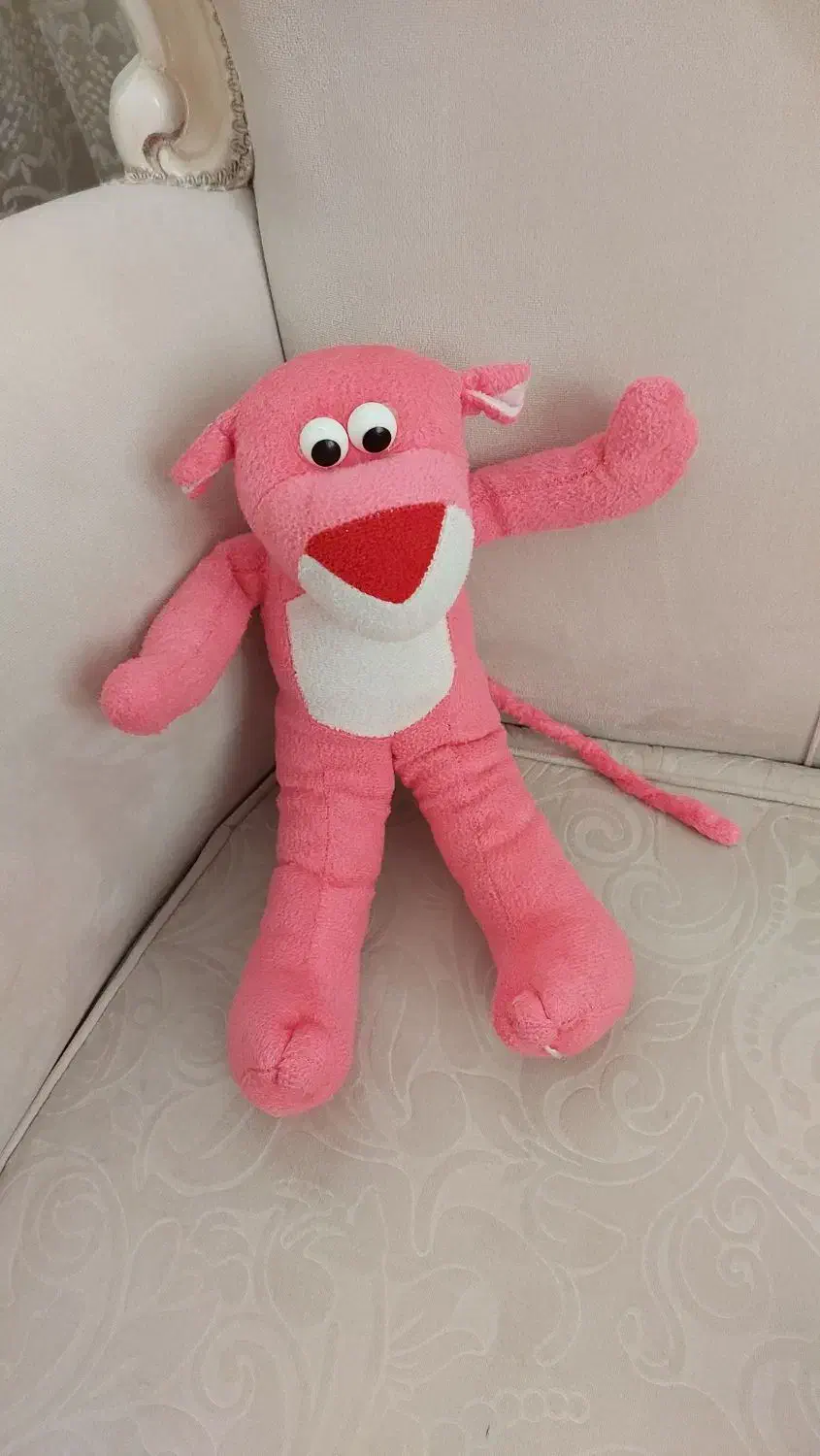 عروسک پلنگ صورتی فقط ۷۰ تومن|اسباب‌‌بازی|قم, لسانی|دیوار