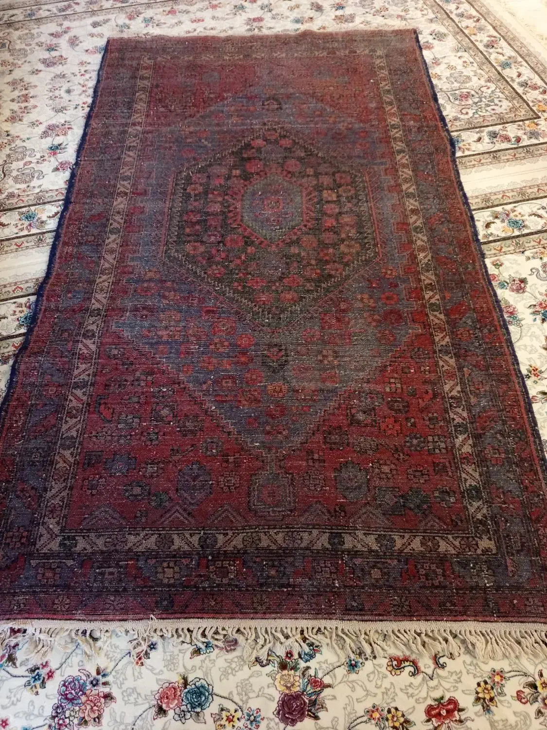 قالی دستبافت|فرش|کرمانشاه, |دیوار