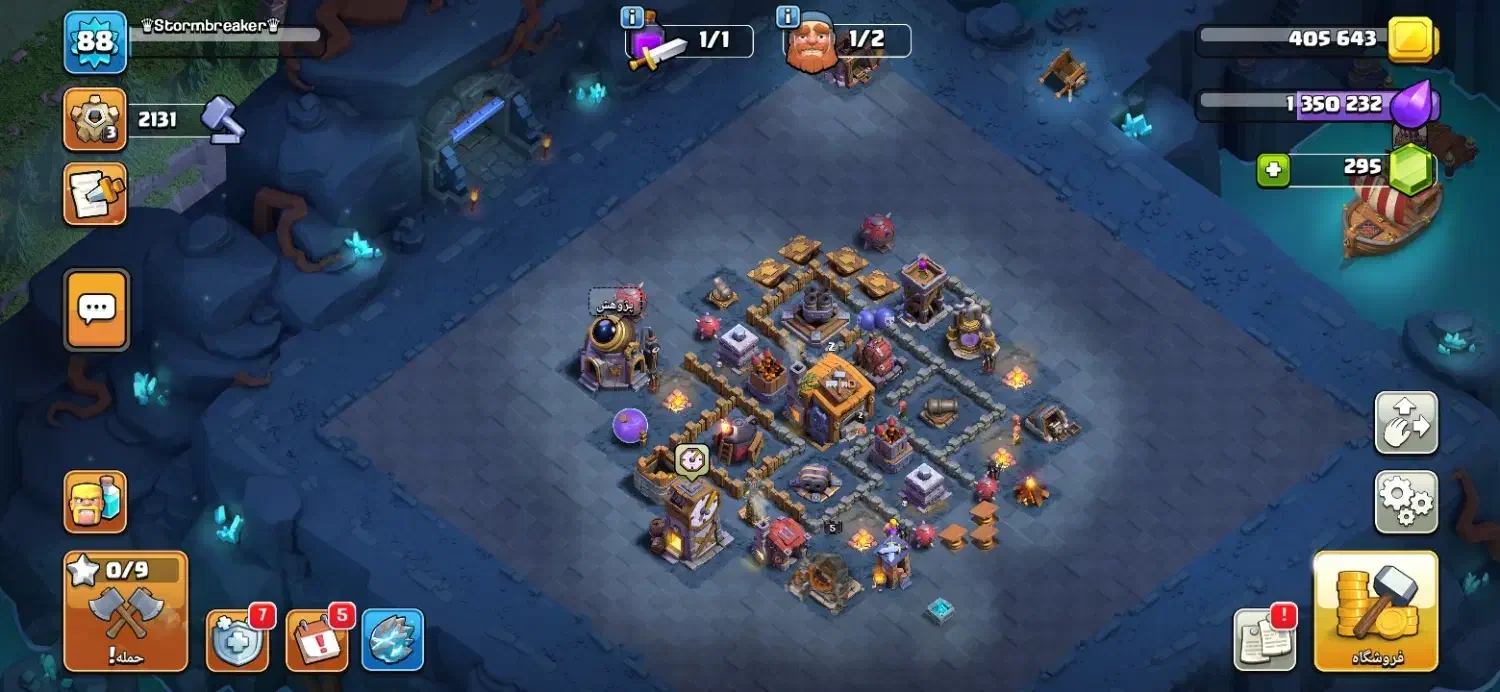 اکانت کلش تان ۱۱|کنسول، بازی ویدئویی و آنلاین|سمنان, |دیوار