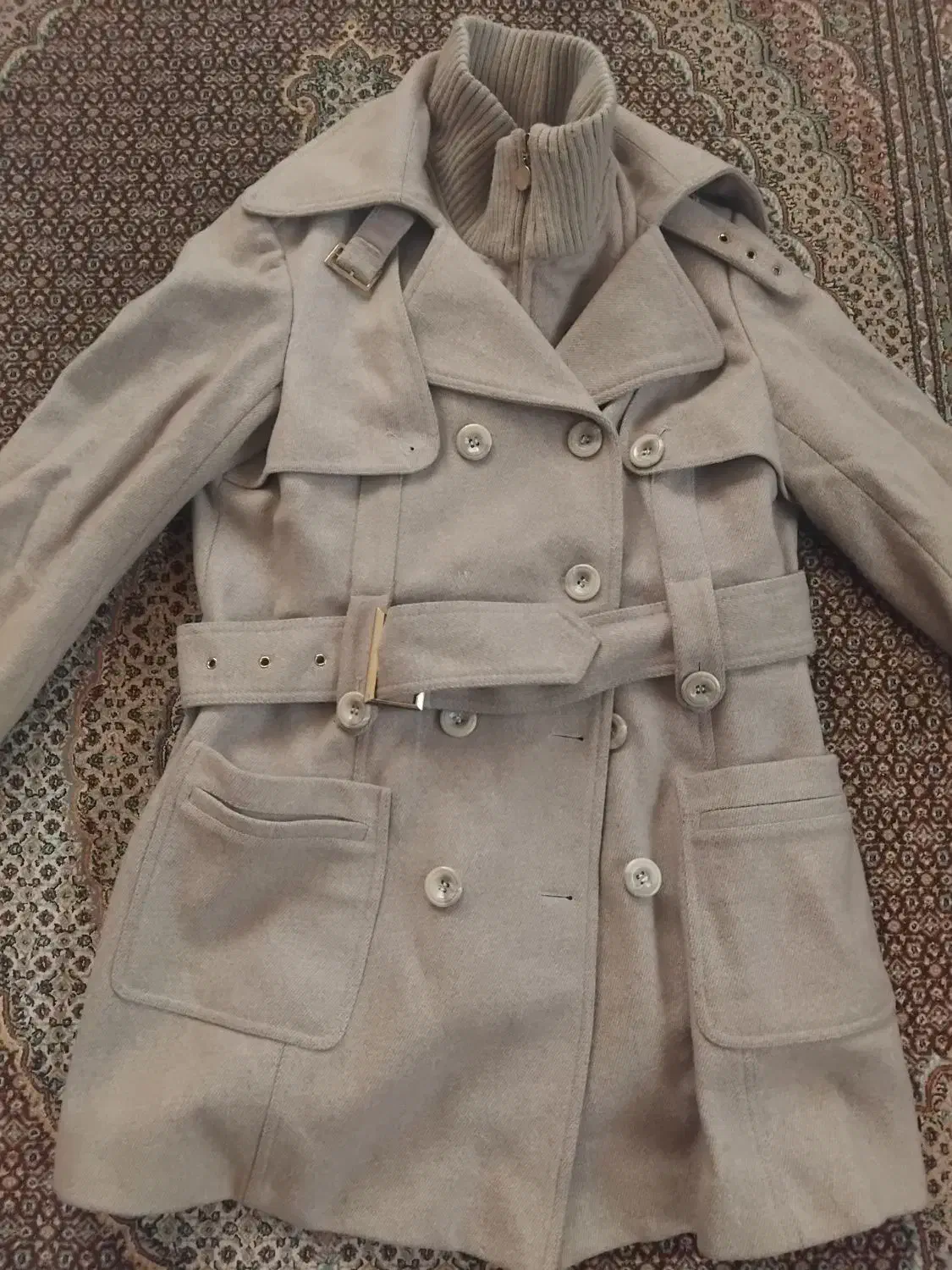 کاپشن پرقو دخترانه و پالتو نو|لباس|تبریز, |دیوار