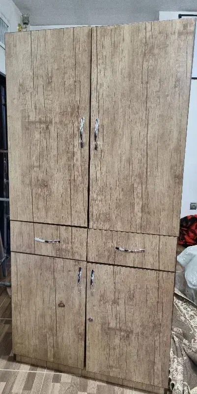 کمد تمام ام در اف mdf|کتابخانه، شلف، قفسه‌های دیواری|نسیم‌شهر, |دیوار
