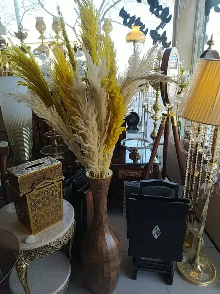 بورس انواع گلدان چوبی،شیشه ای|گل مصنوعی|مشهد, گاز|دیوار