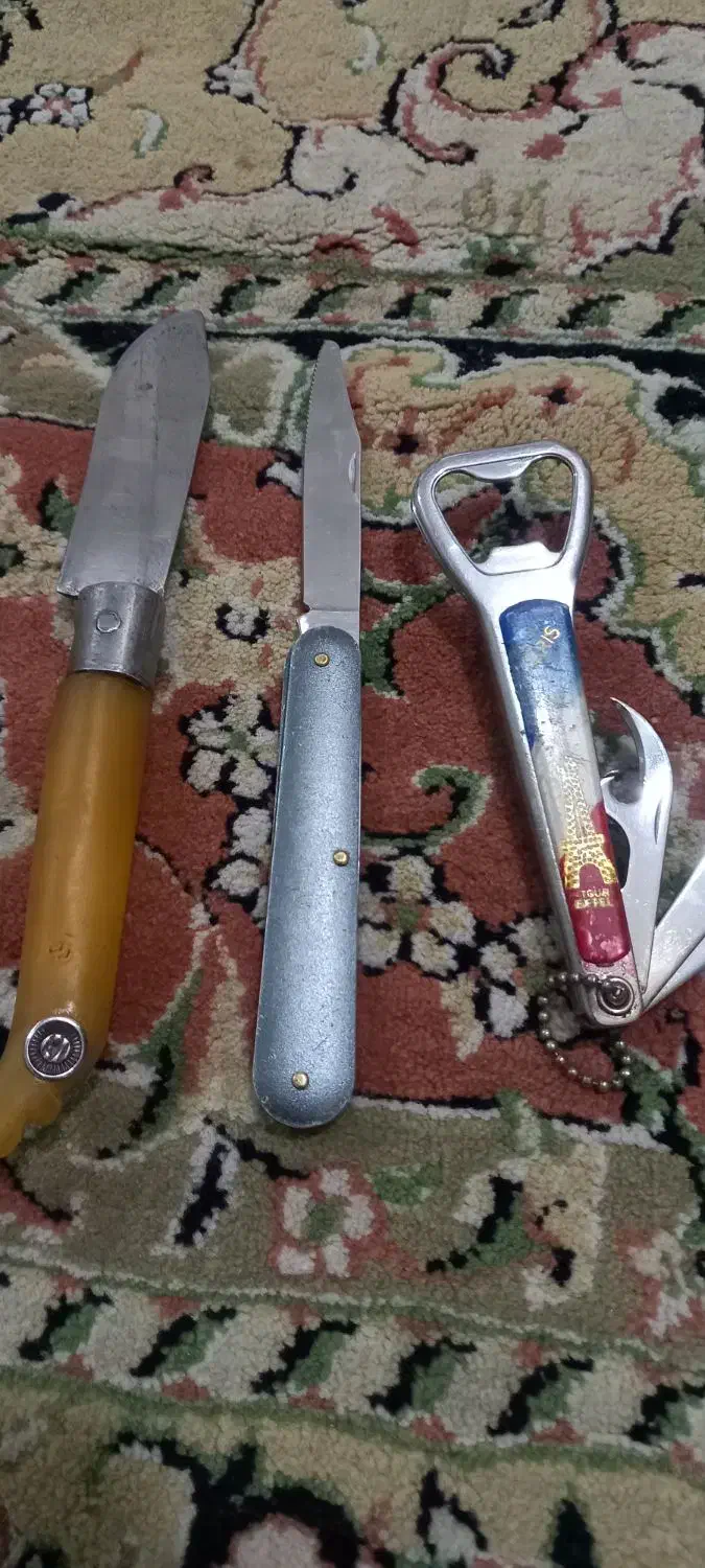 ۳تا چاقو قدیمی یکجا|کوهنوردی و کمپینگ|تهران, شهران شمالی|دیوار