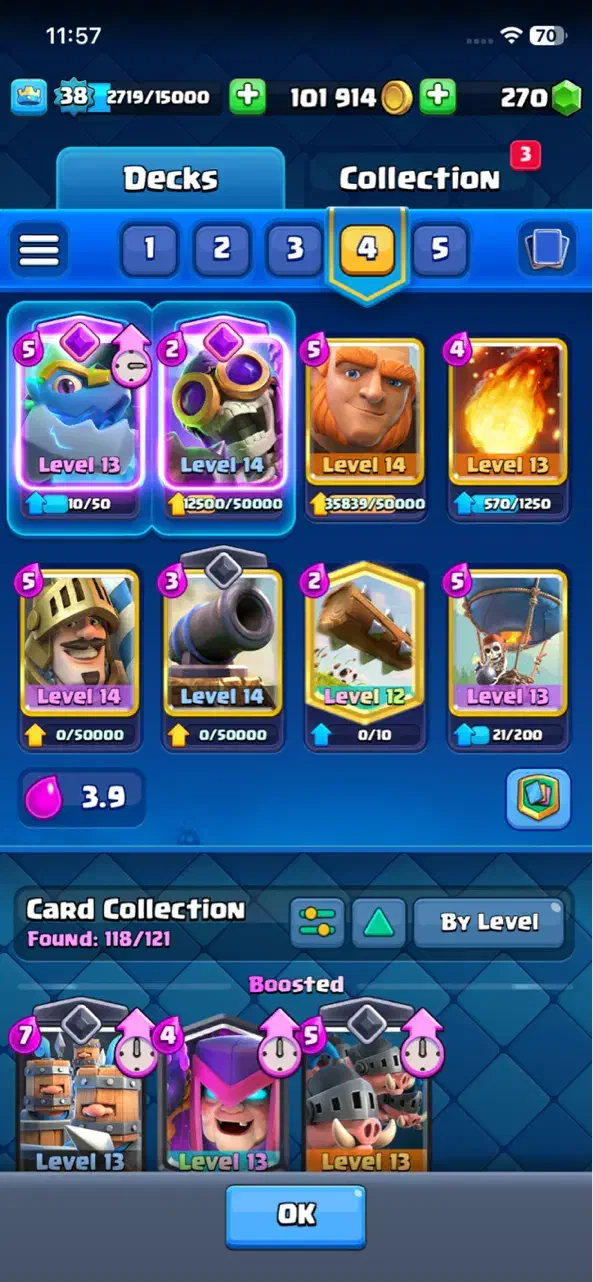 کلش رویال نایاب۹۰۰۰|کنسول، بازی ویدئویی و آنلاین|رشت, بوسار|دیوار