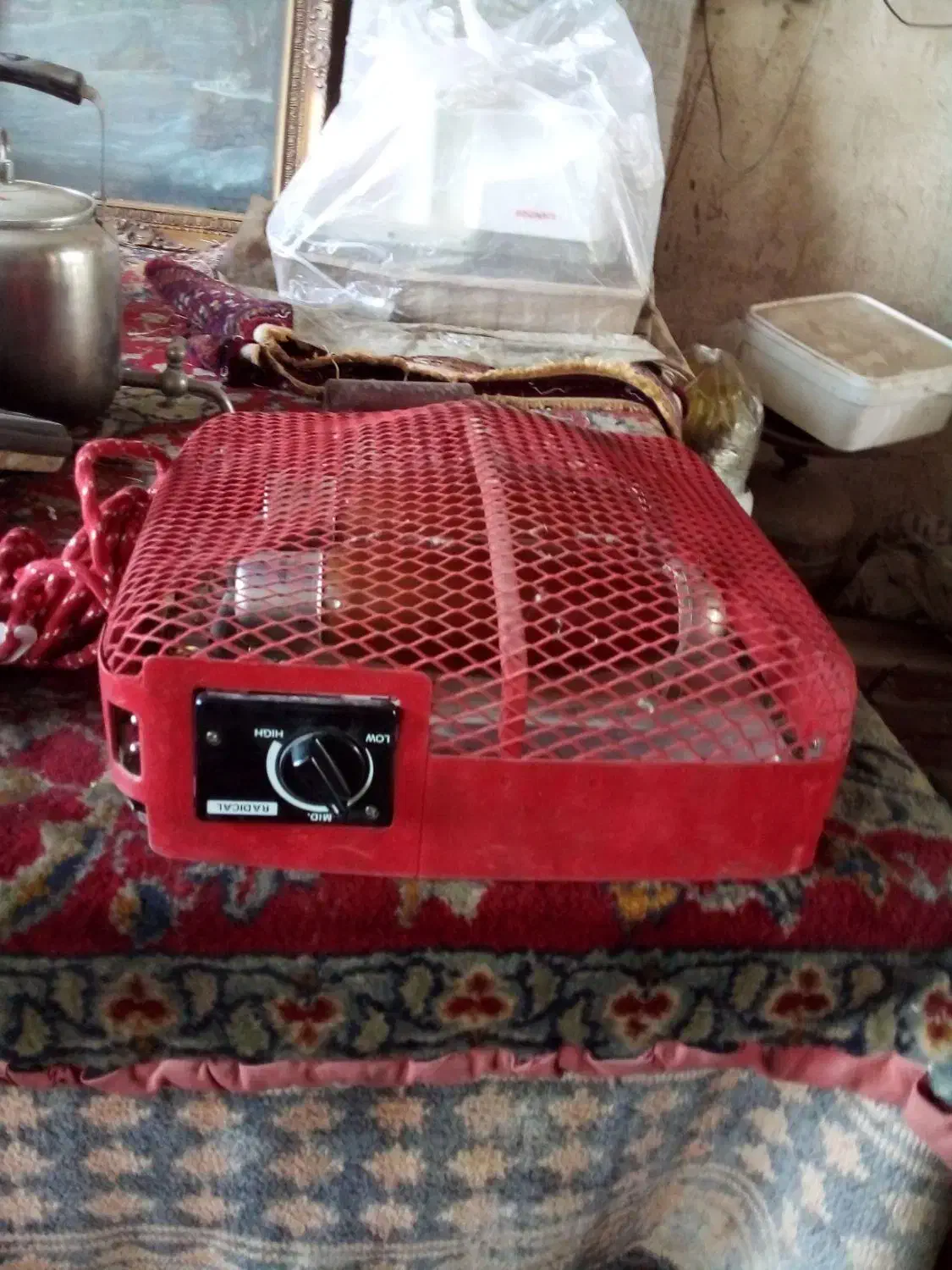 کرسی برقی|بخاری، هیتر، شومینه|کاشان, راوند|دیوار