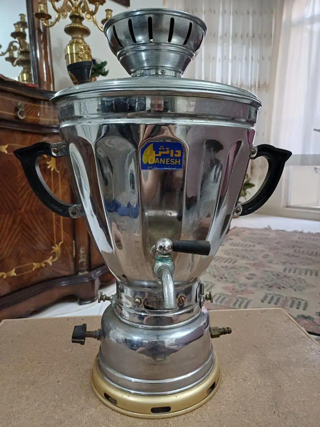 سماور گازی دانش|سماور، چای‌ساز، قهوه‌ساز|تهران, جنت‌آباد شمالی|دیوار