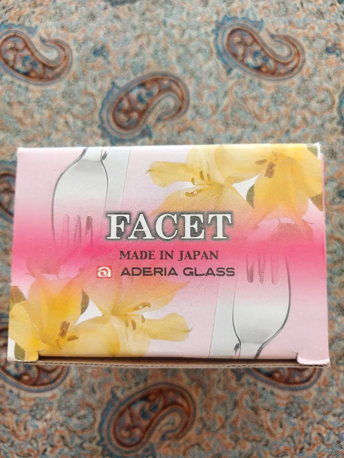 جاکاردی کریستال ژاپنی اصل برند facet|ظروف سرو و پذیرایی|شیراز, سینما سعدی|دیوار