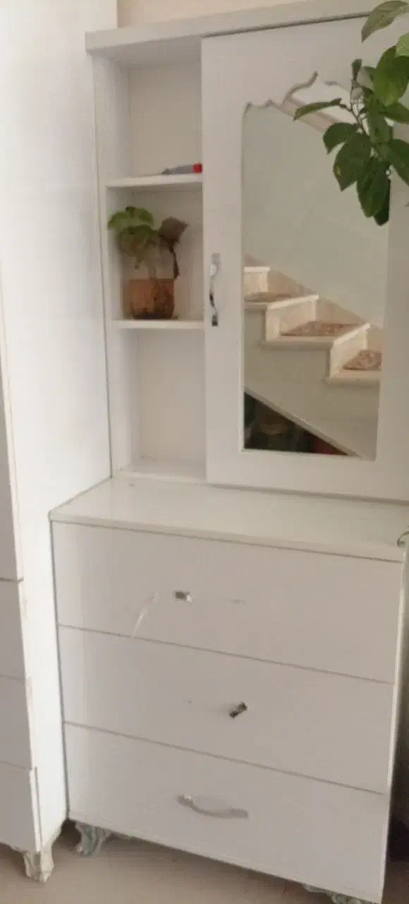 کمد جا ارایش و جا لباس|تخت و سرویس خواب|پیرانشهر, |دیوار